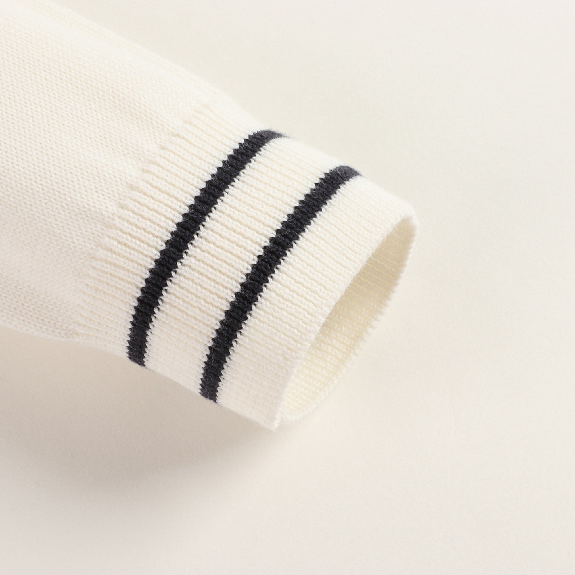 Baby Girls White & Black Cardigan