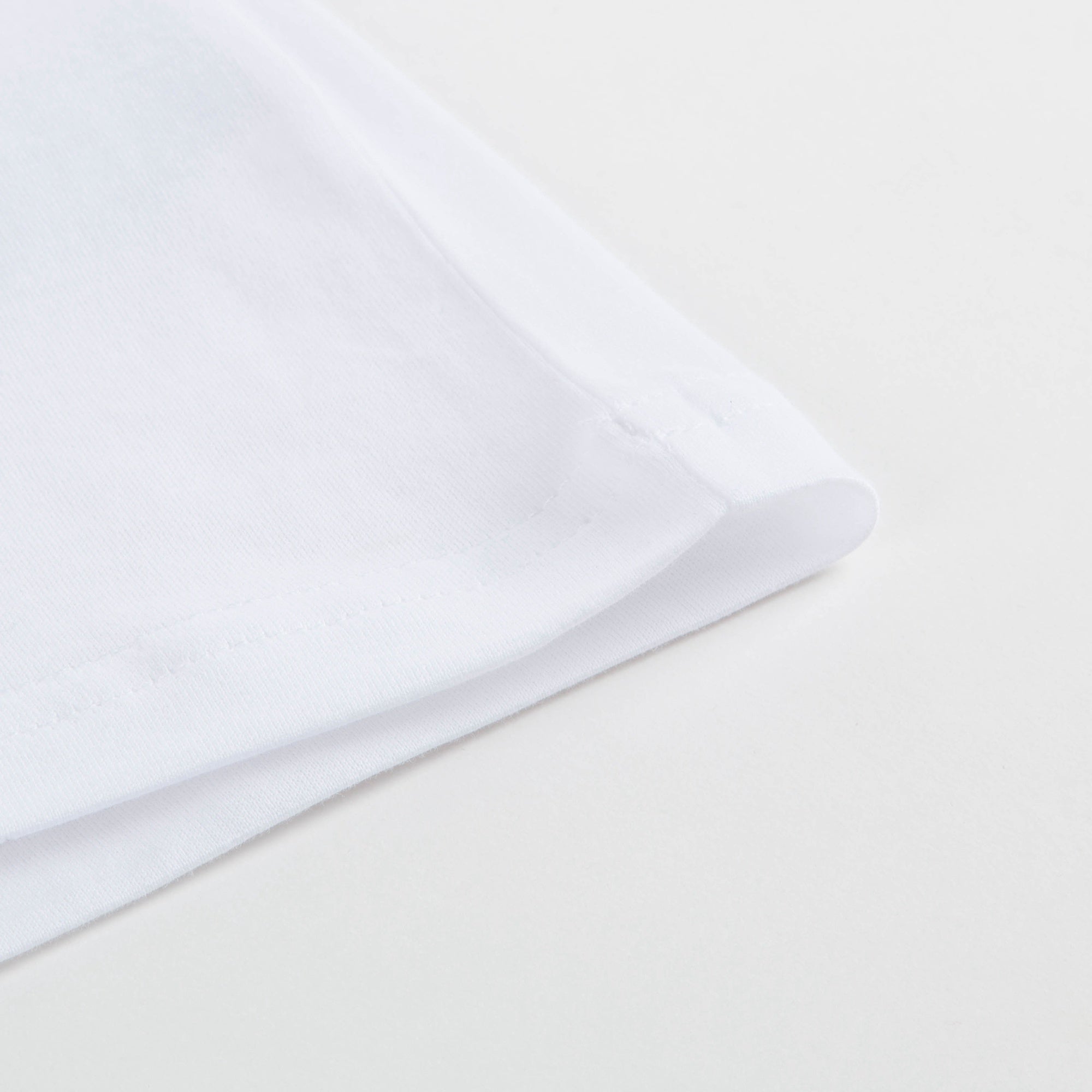 Girls Potical White Cotton T-shirt