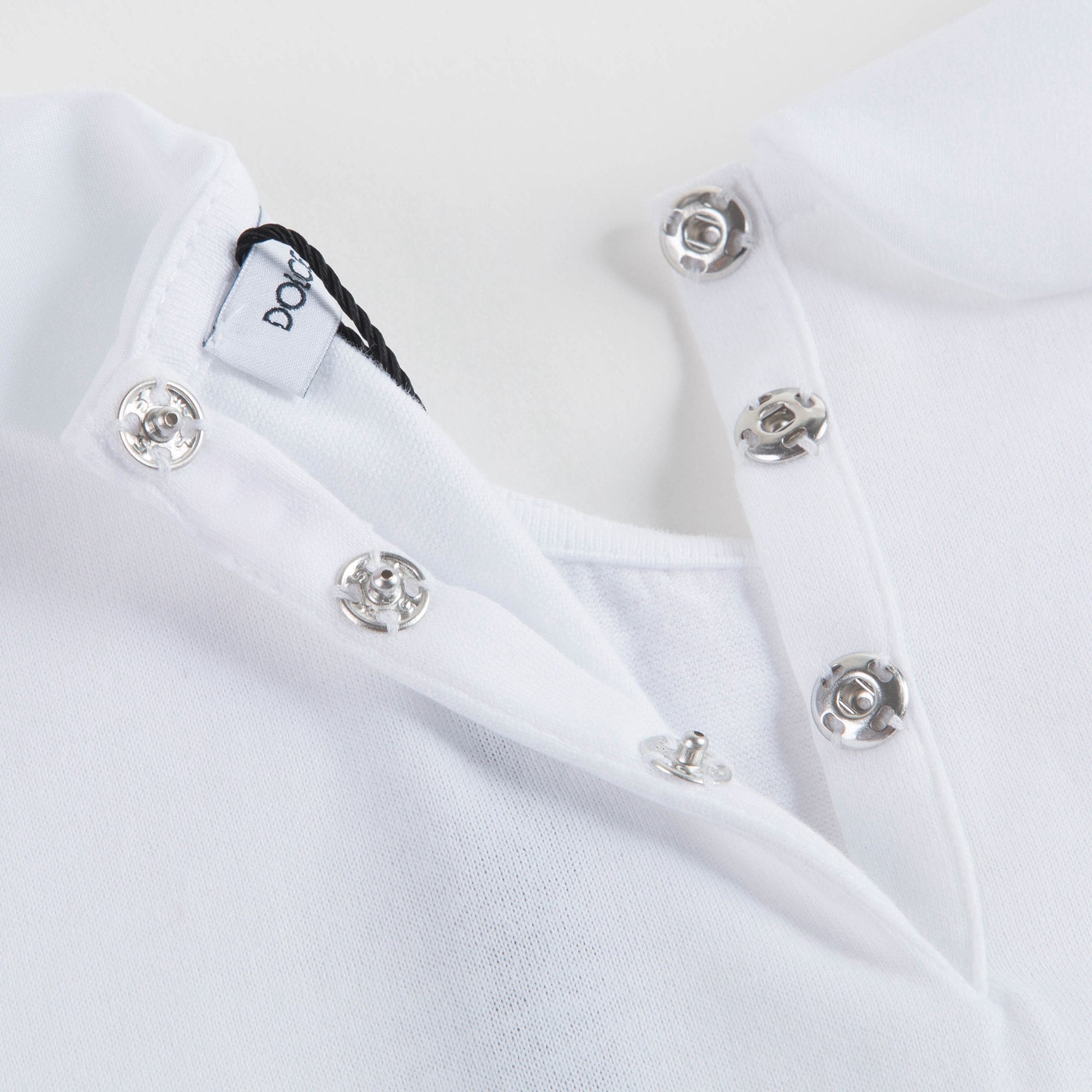 Girls Potical White Cotton T-shirt