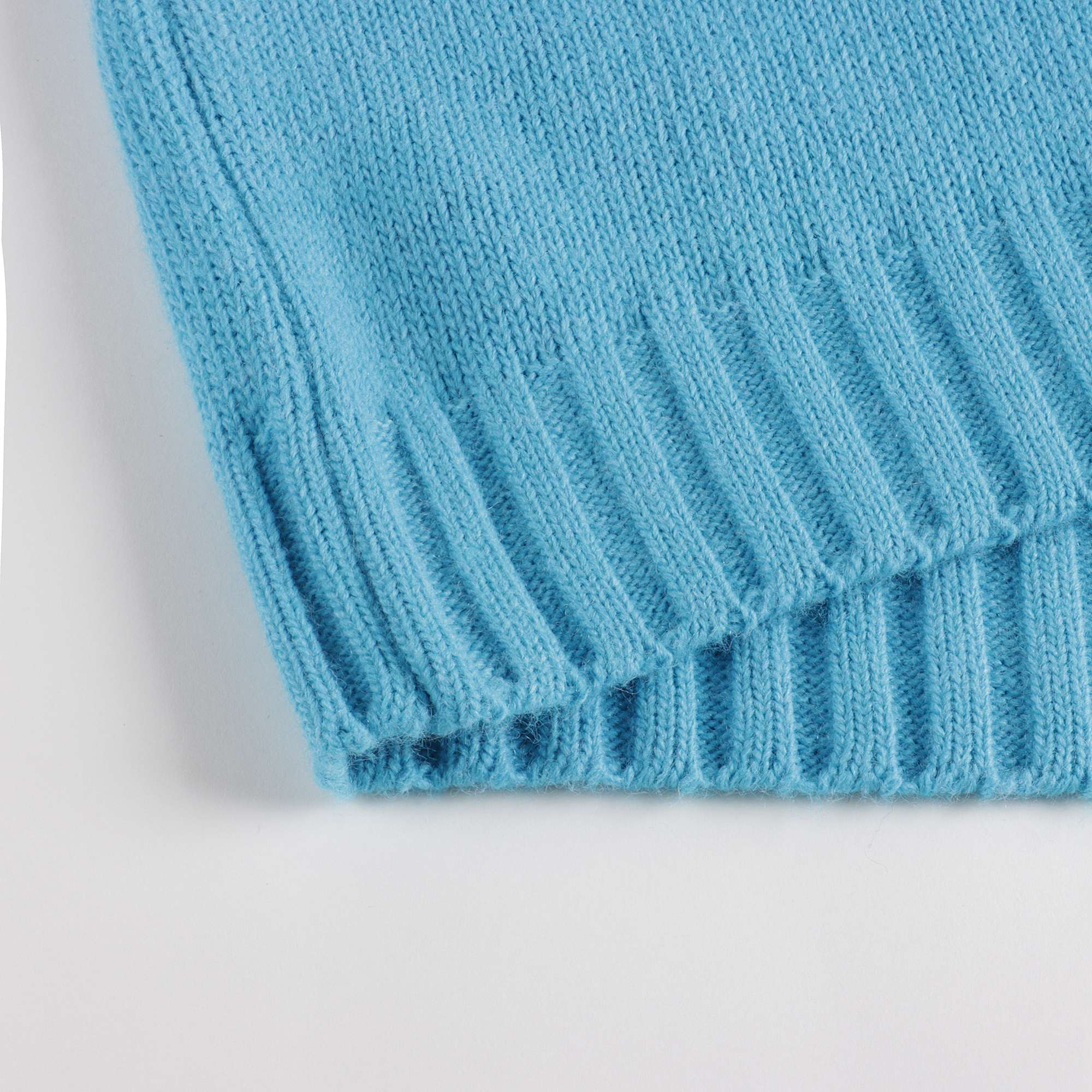 Girls Blue Logo Sweater