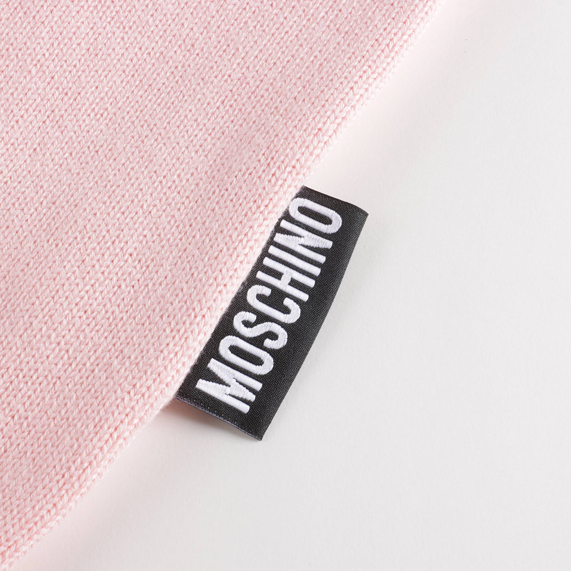Girls Pink Logo Cotton Sweater