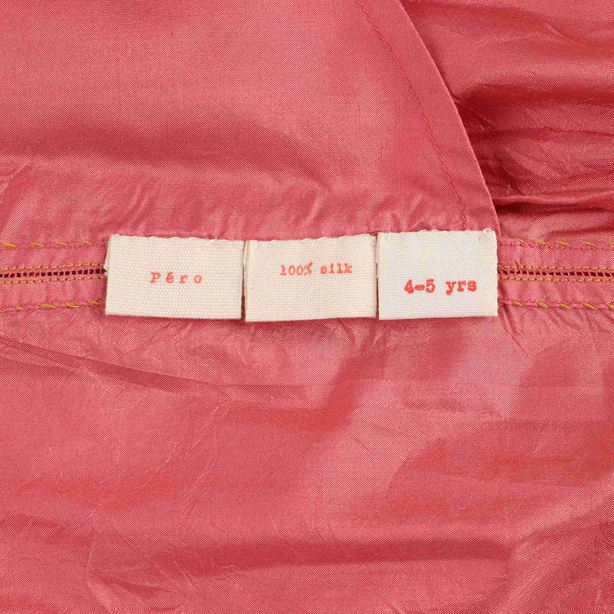 Girls Peach Dress