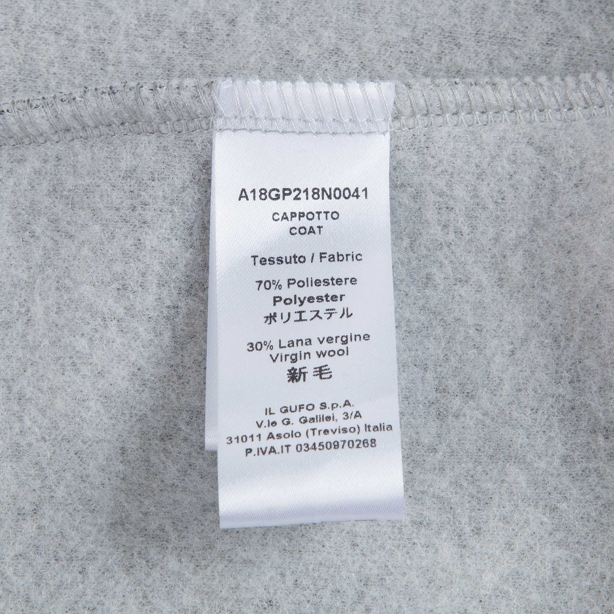 Baby Grey Fog Coat