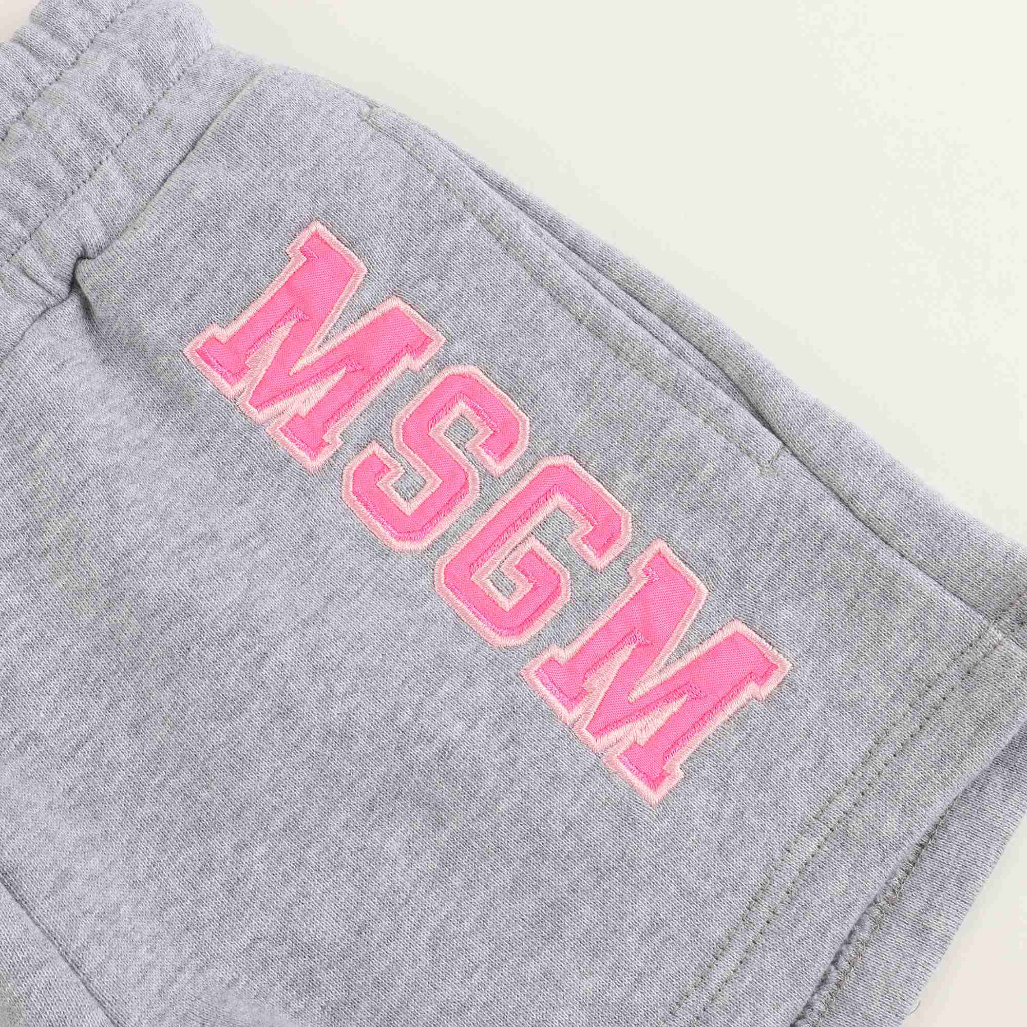 Girls Grey Cotton Shorts