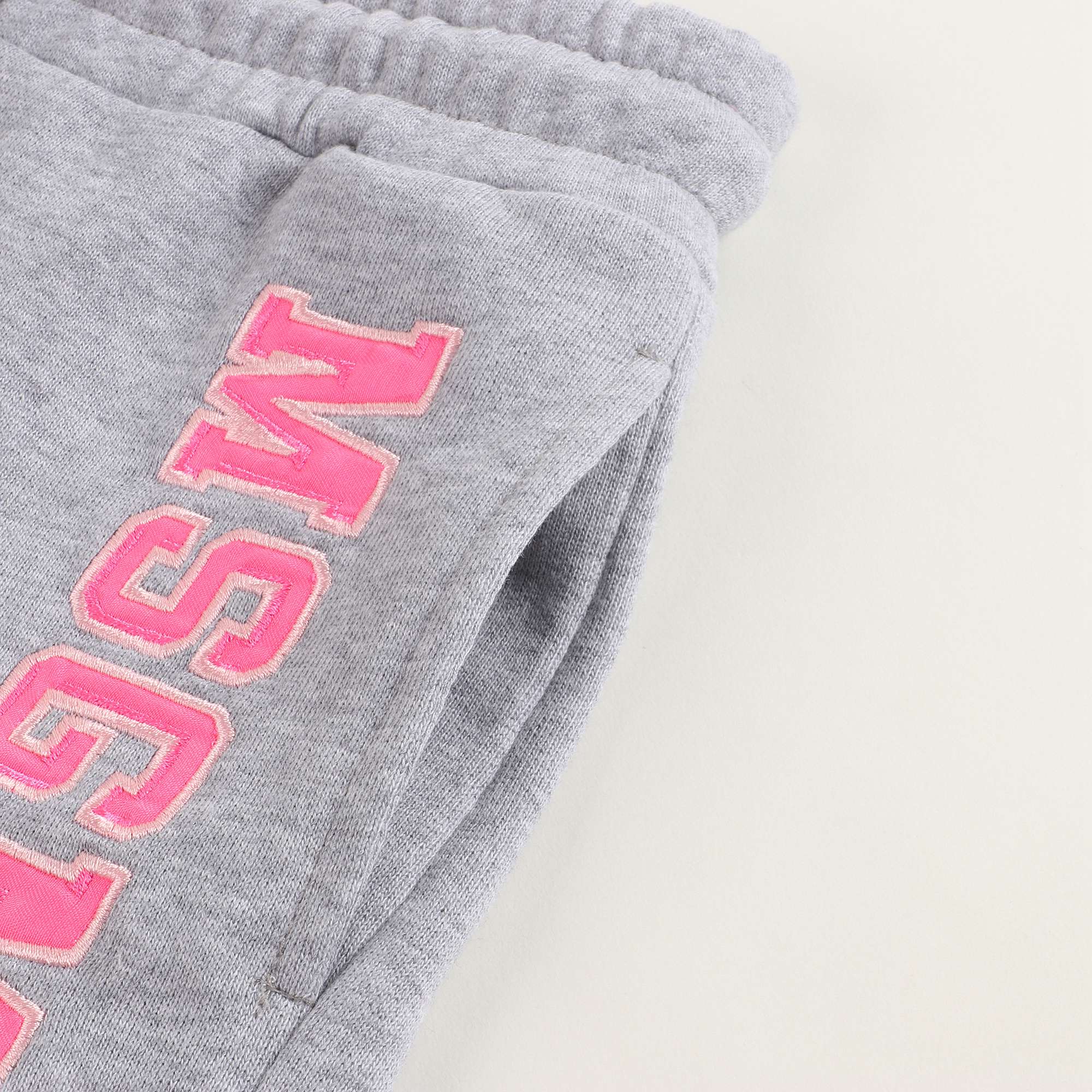Girls Grey Cotton Shorts