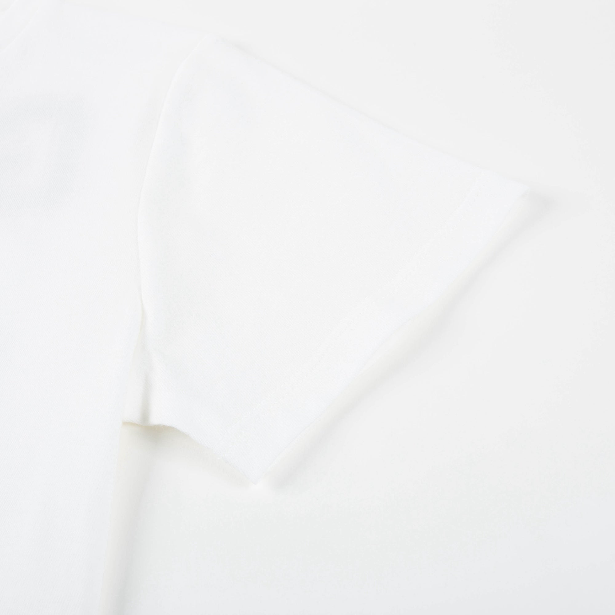Girls White Cotton T-shirt