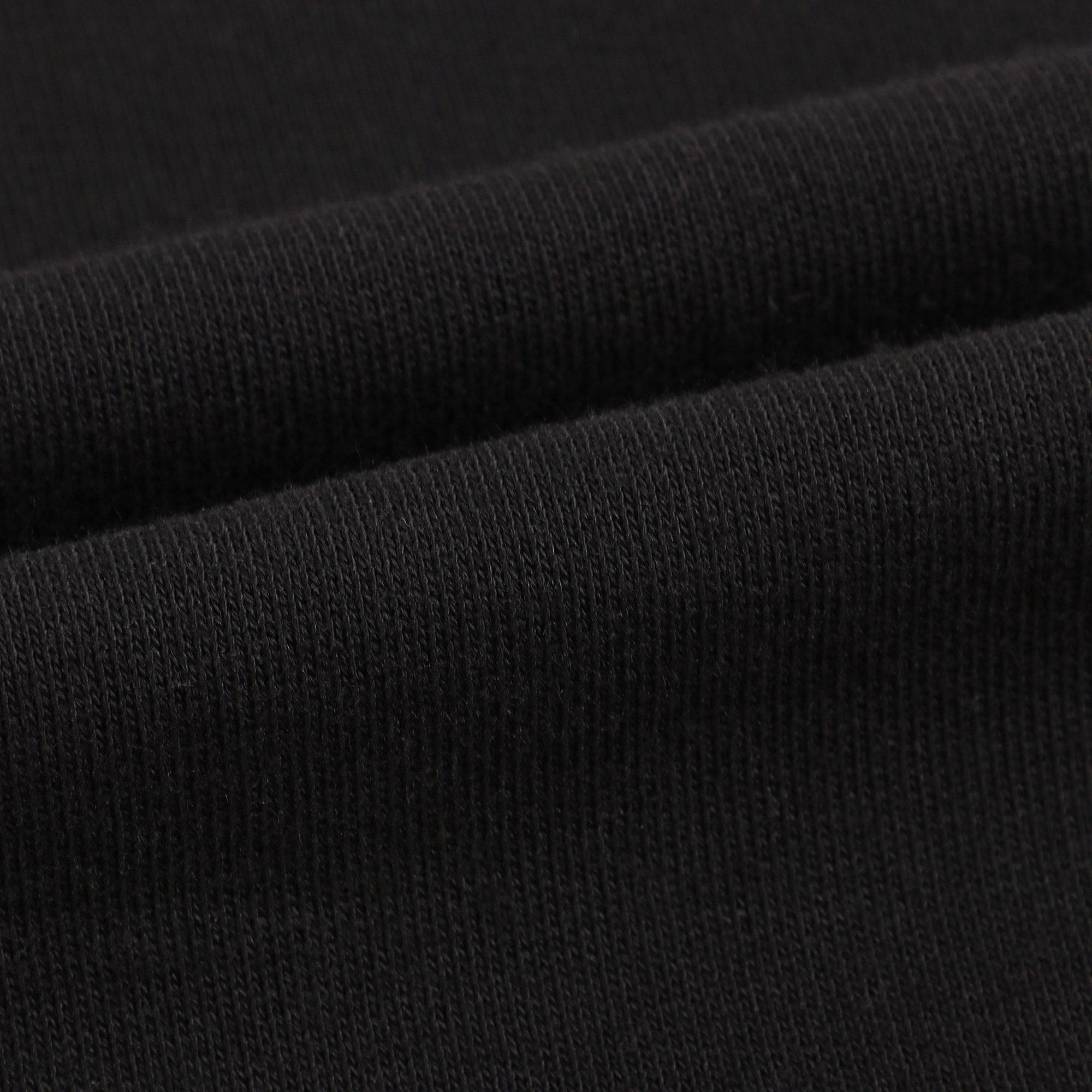 Girls Black Logo Cotton Trousers