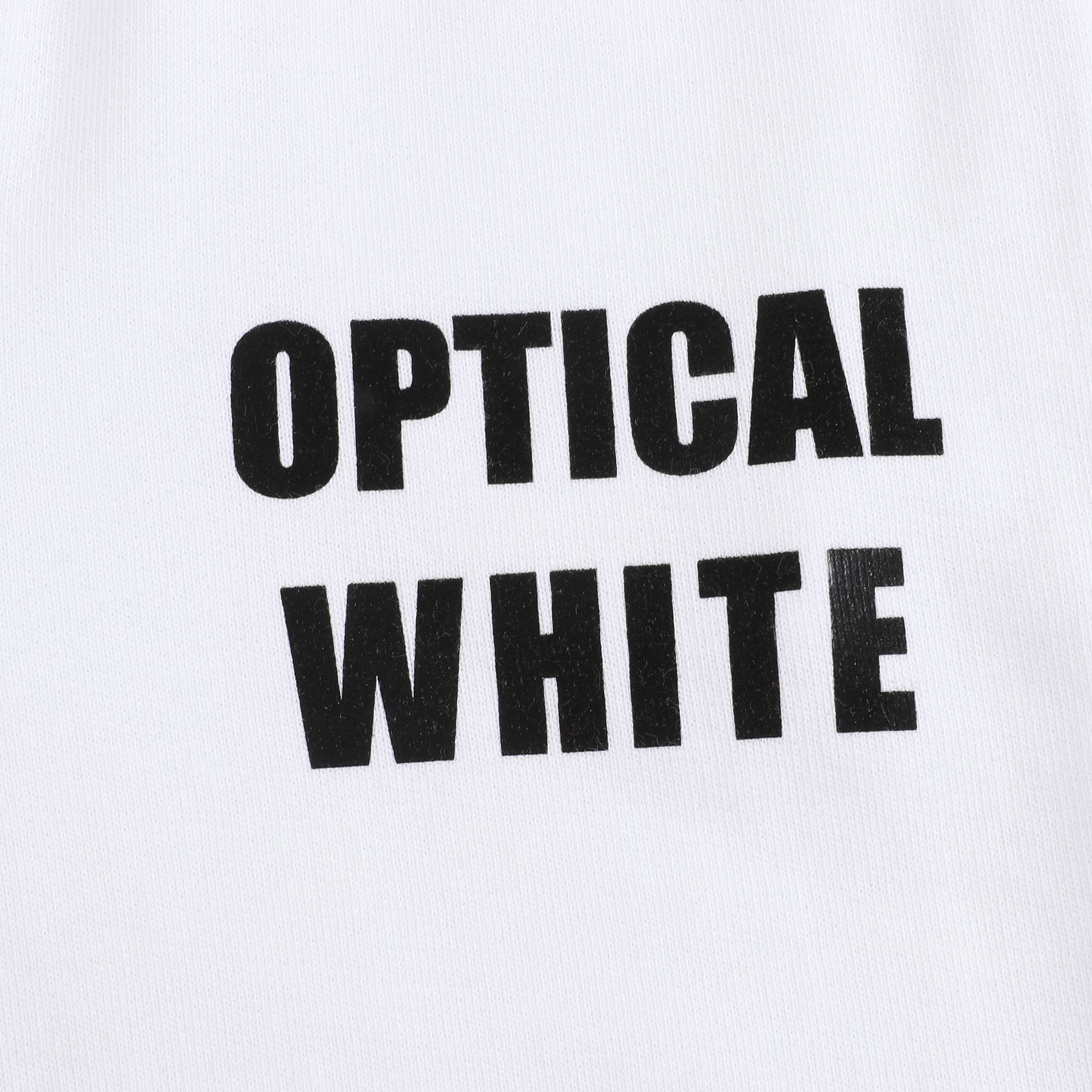 Girls White Logo Cotton Trousers
