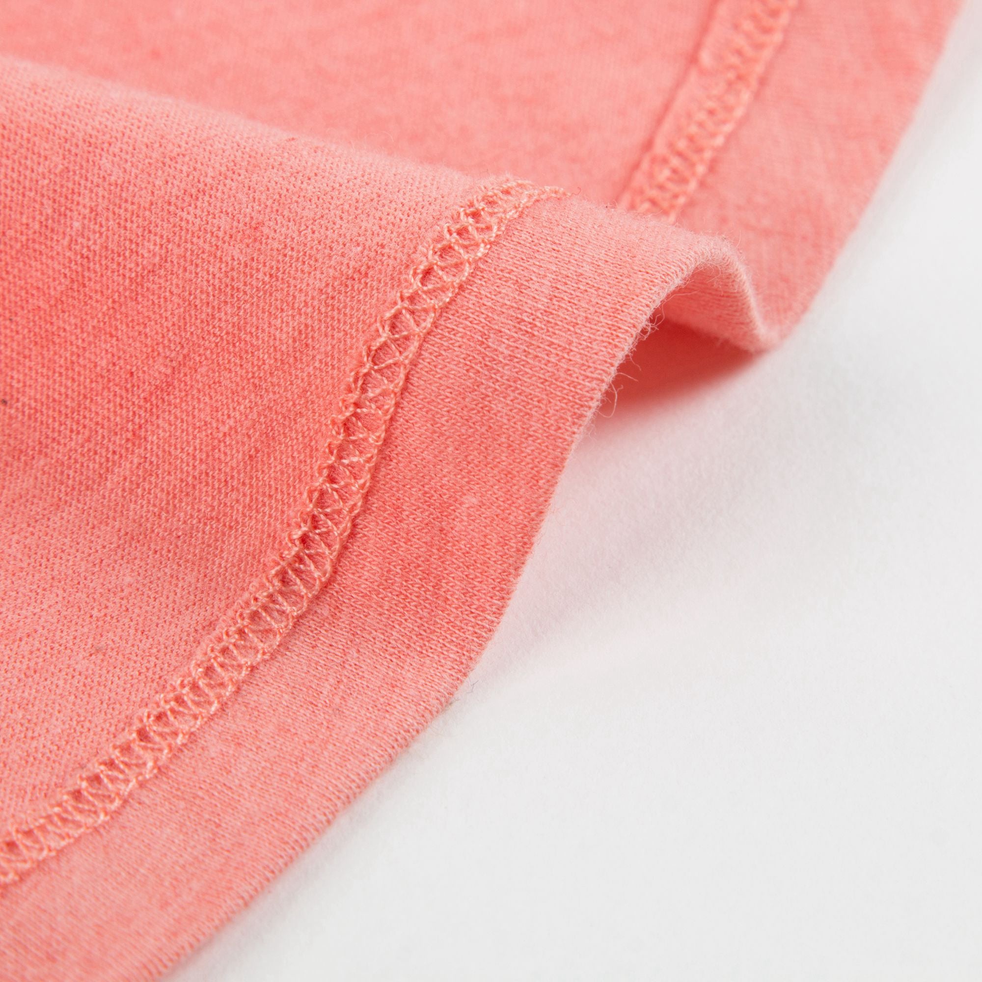 Girls Coral Pink Jersey Top