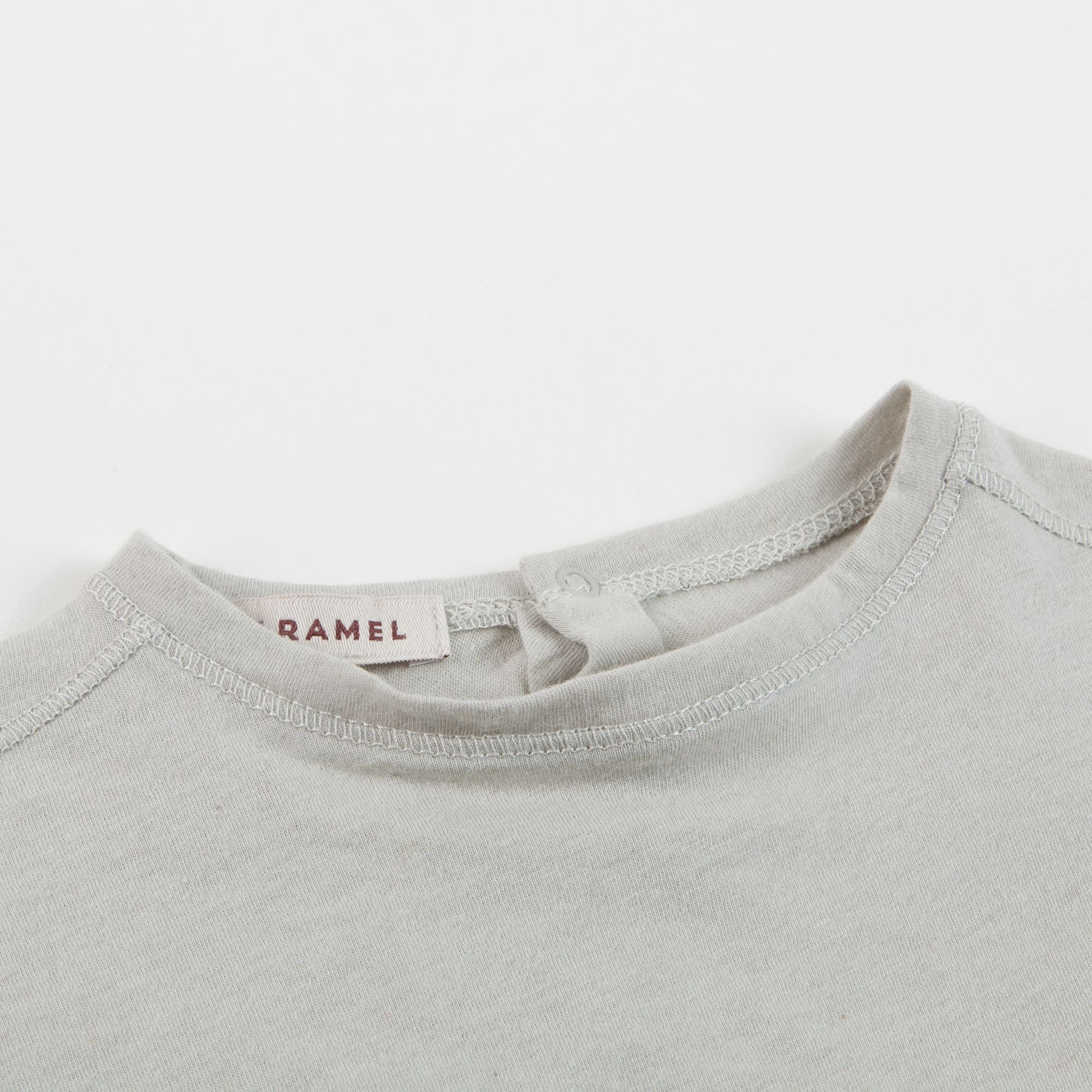 Baby Storm Grey Cotton T-Shirt