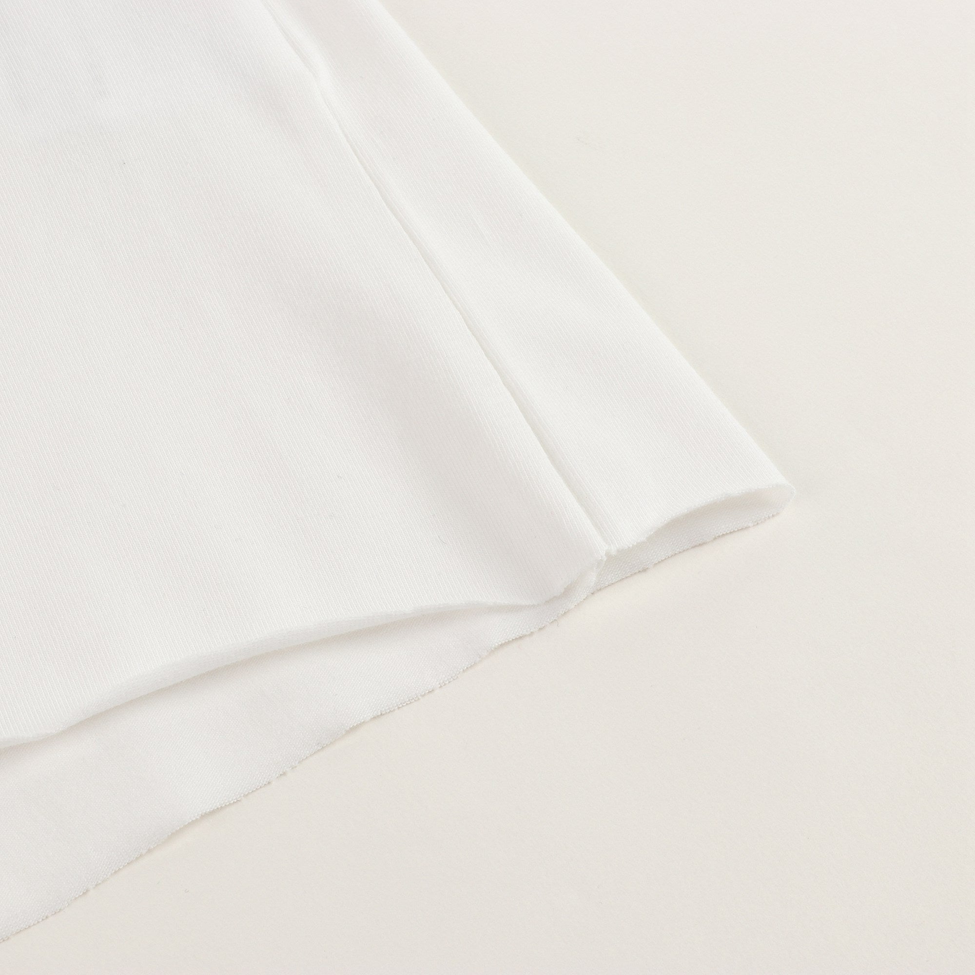 Girls White Cotton T-shirt