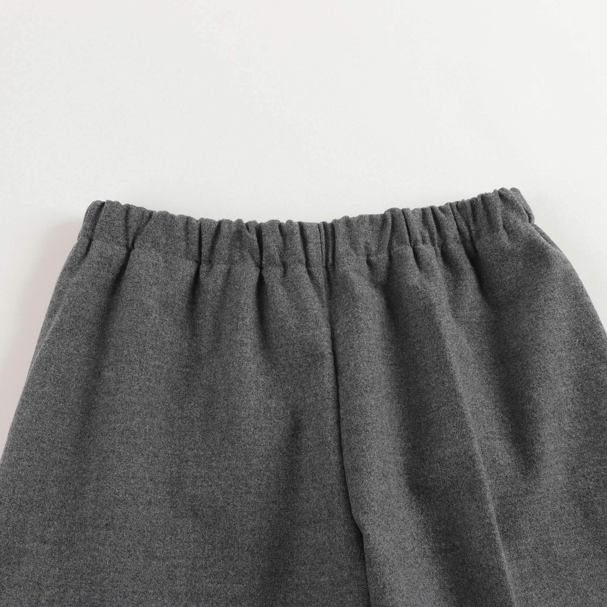 Girls Grey Elastic Waist Trousers