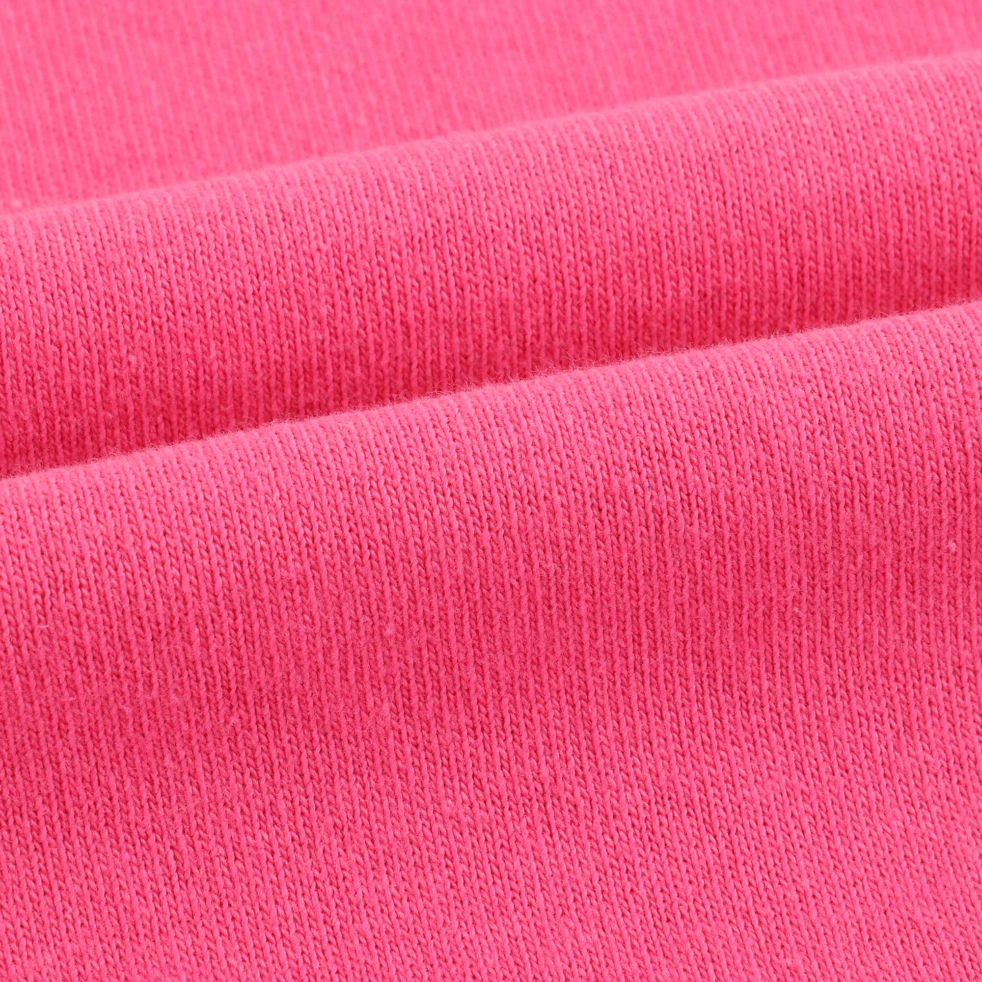 Girls Fuxia Cotton Dress