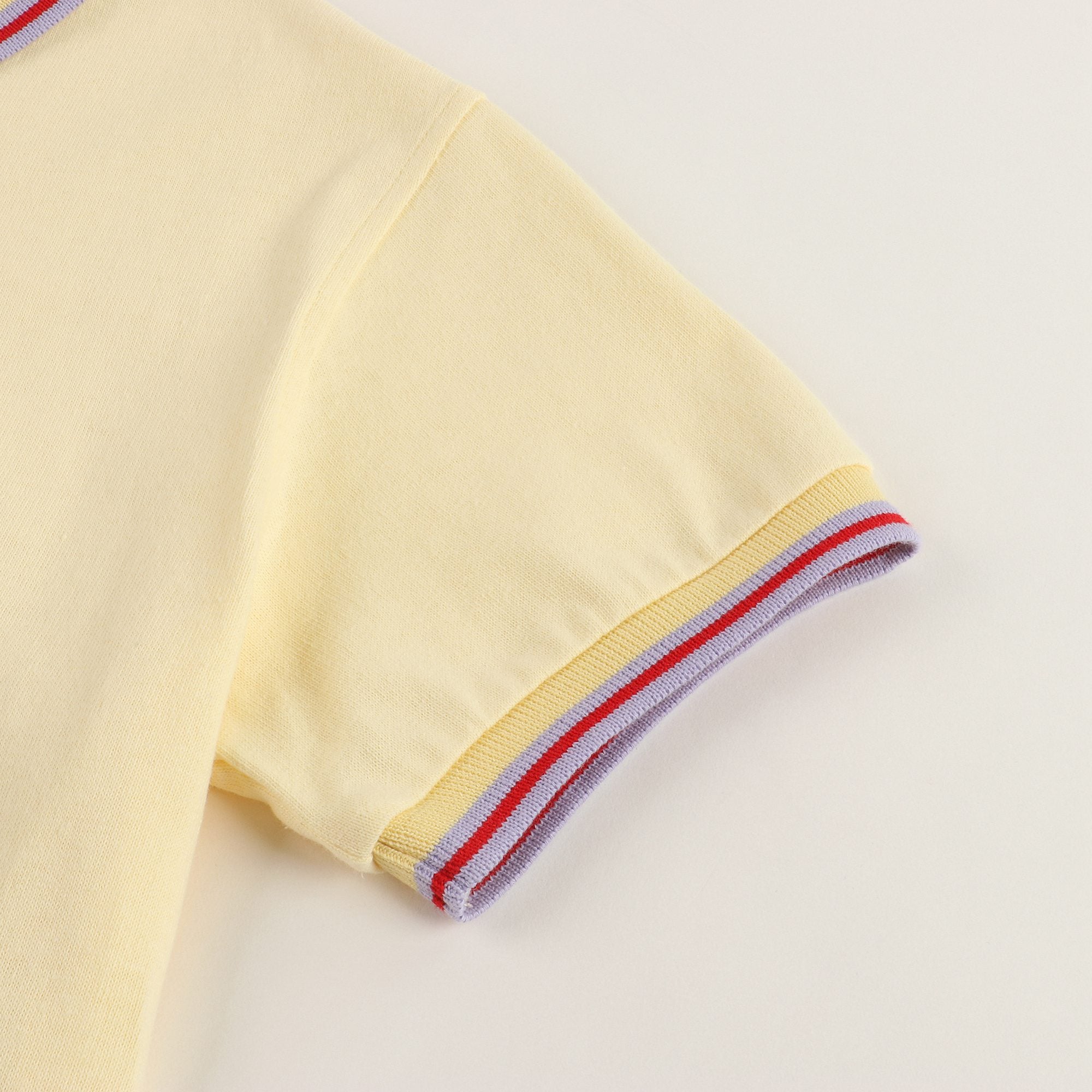 Girls Faded Yellow Cotton Dress