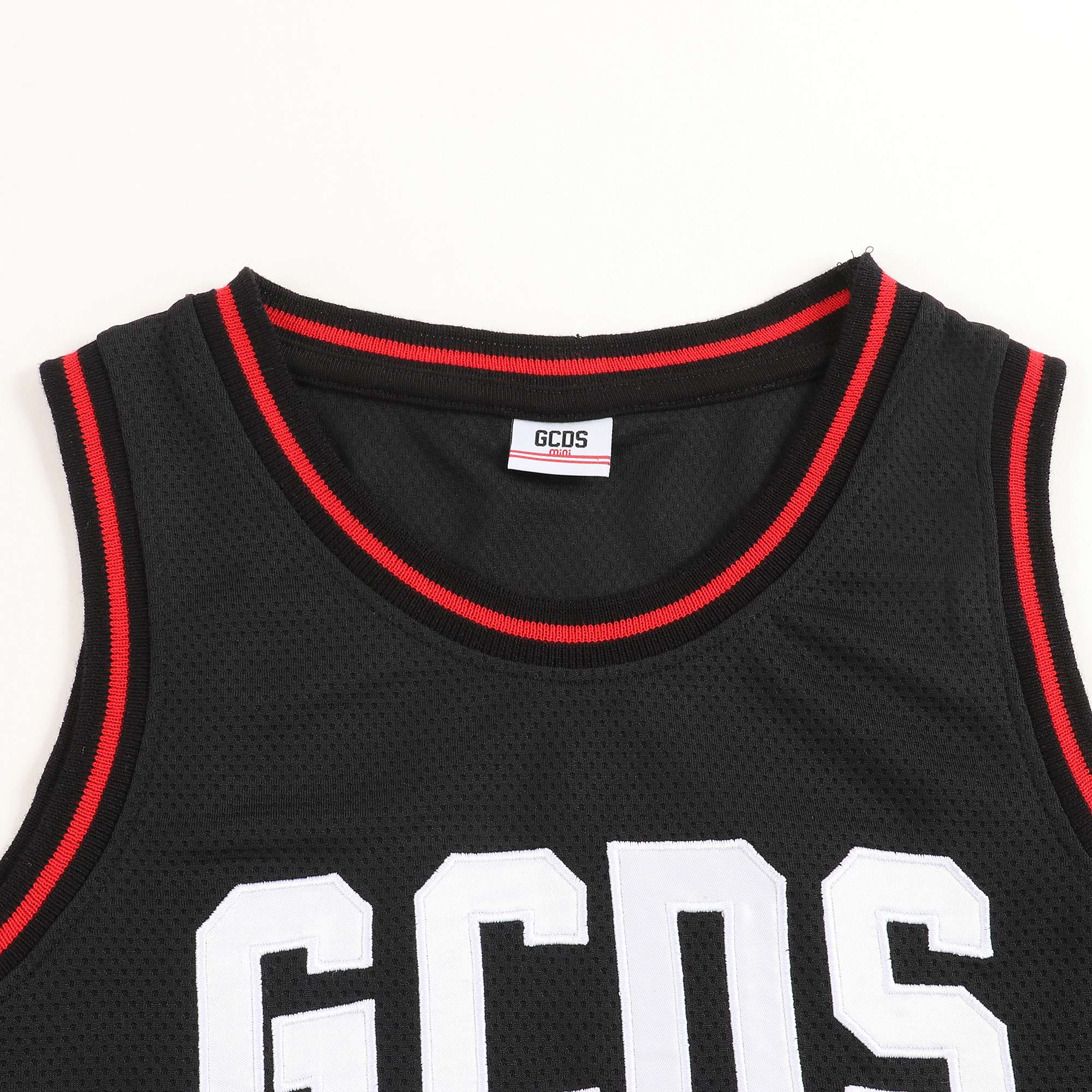 Boys & Girls Black Logo Vest