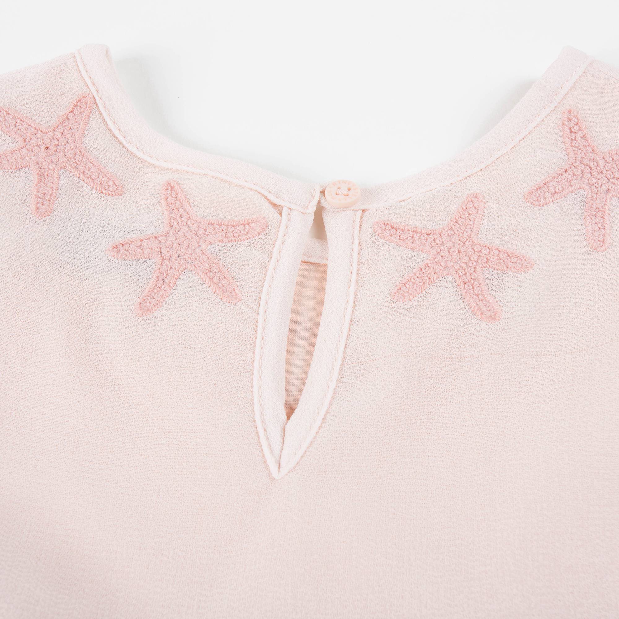 Baby Girls Pink "Maria" Starfish Dress