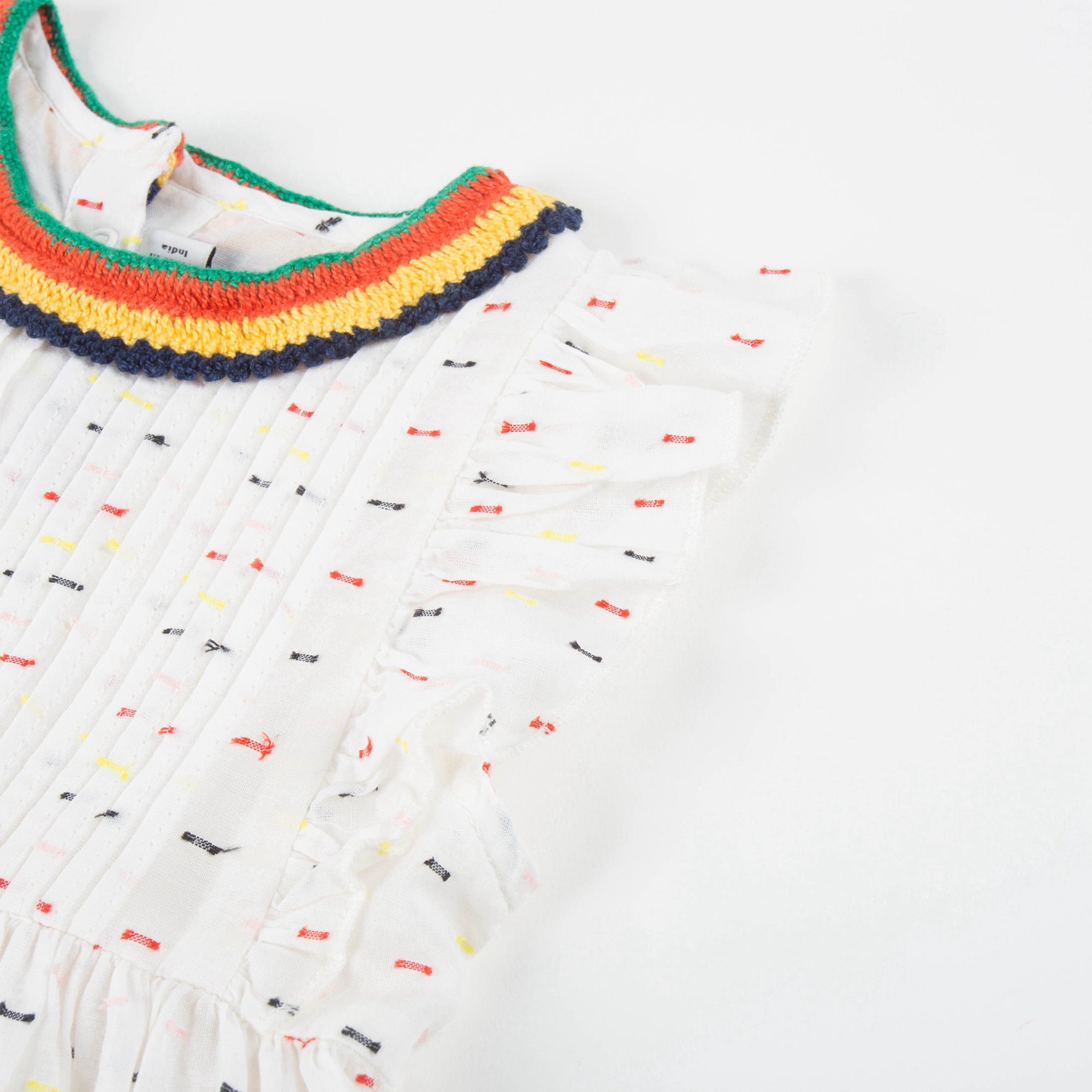 Baby Girls Ivory "Apricot" Dress