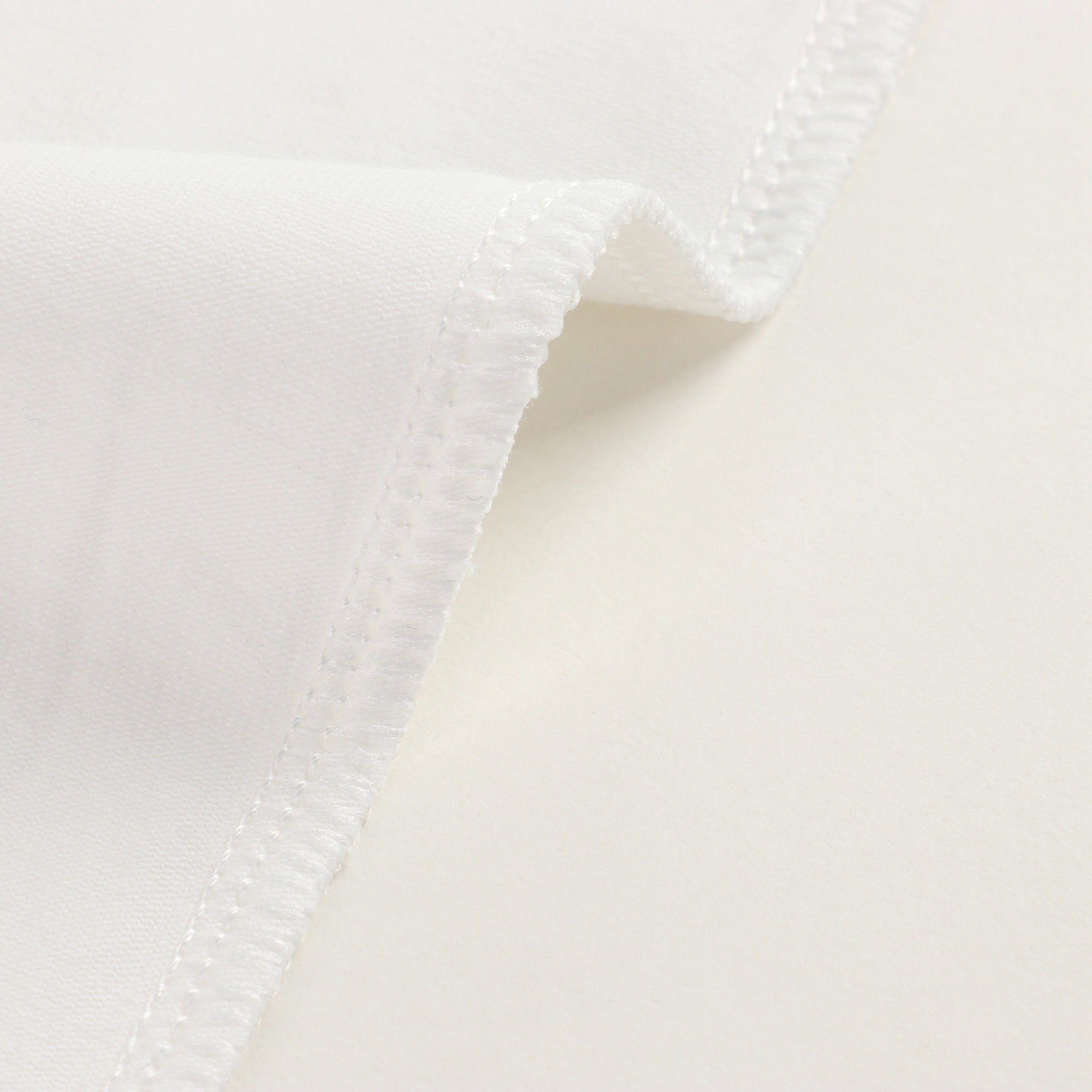 Girls White Cotton T-shirt
