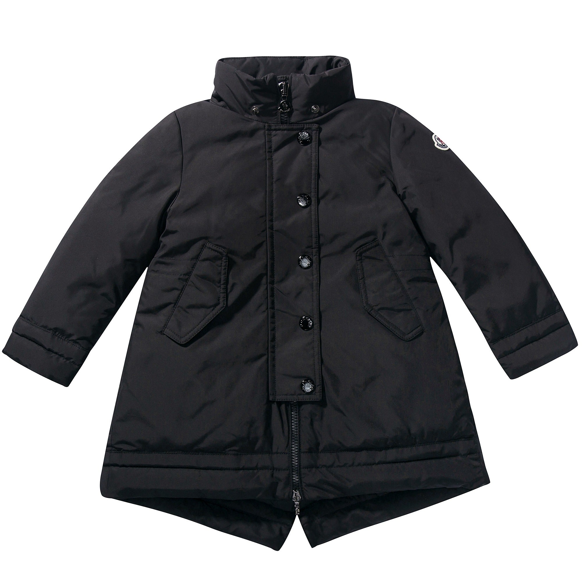 Girls  Black  "Yolande" Coat