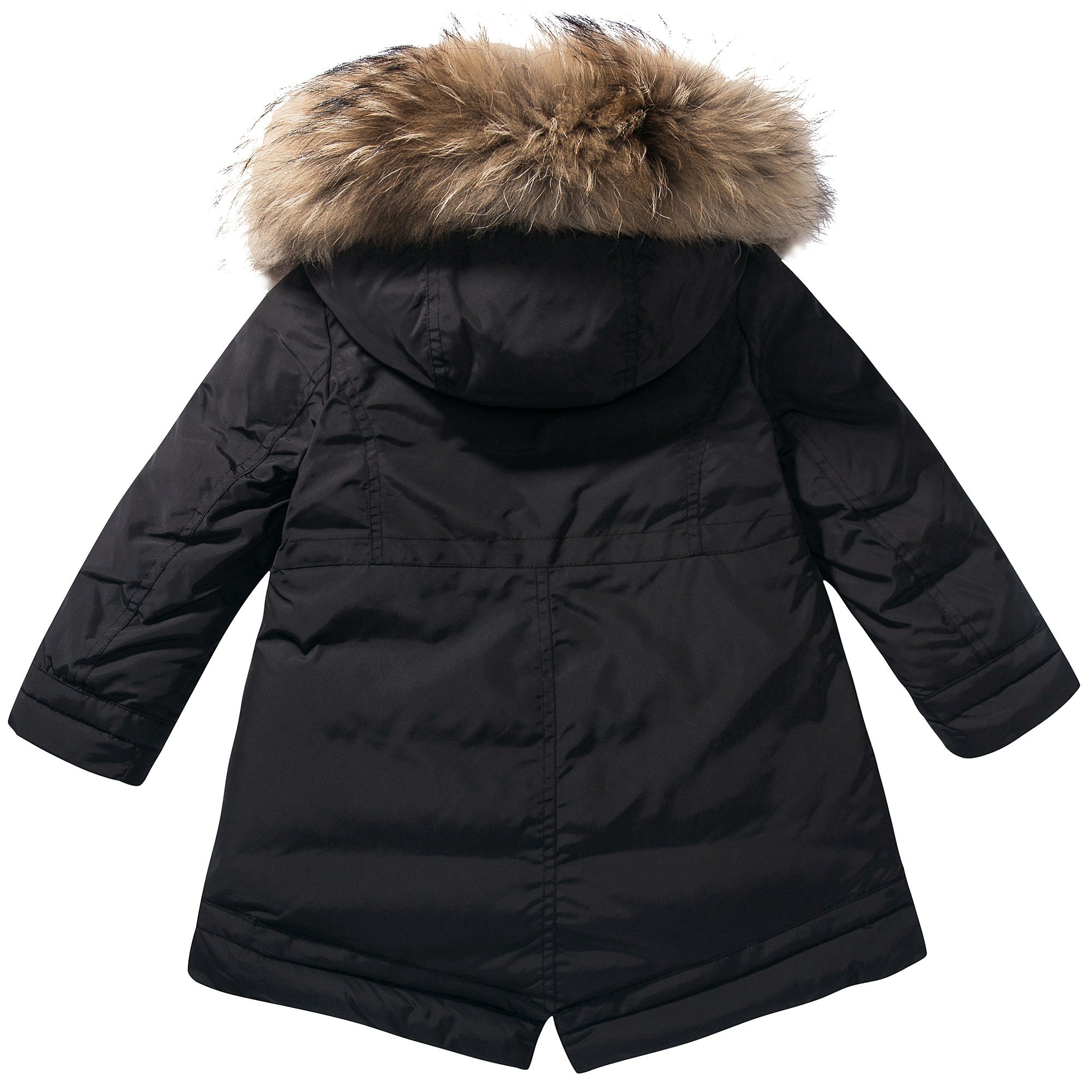 Girls  Black  "Yolande" Coat