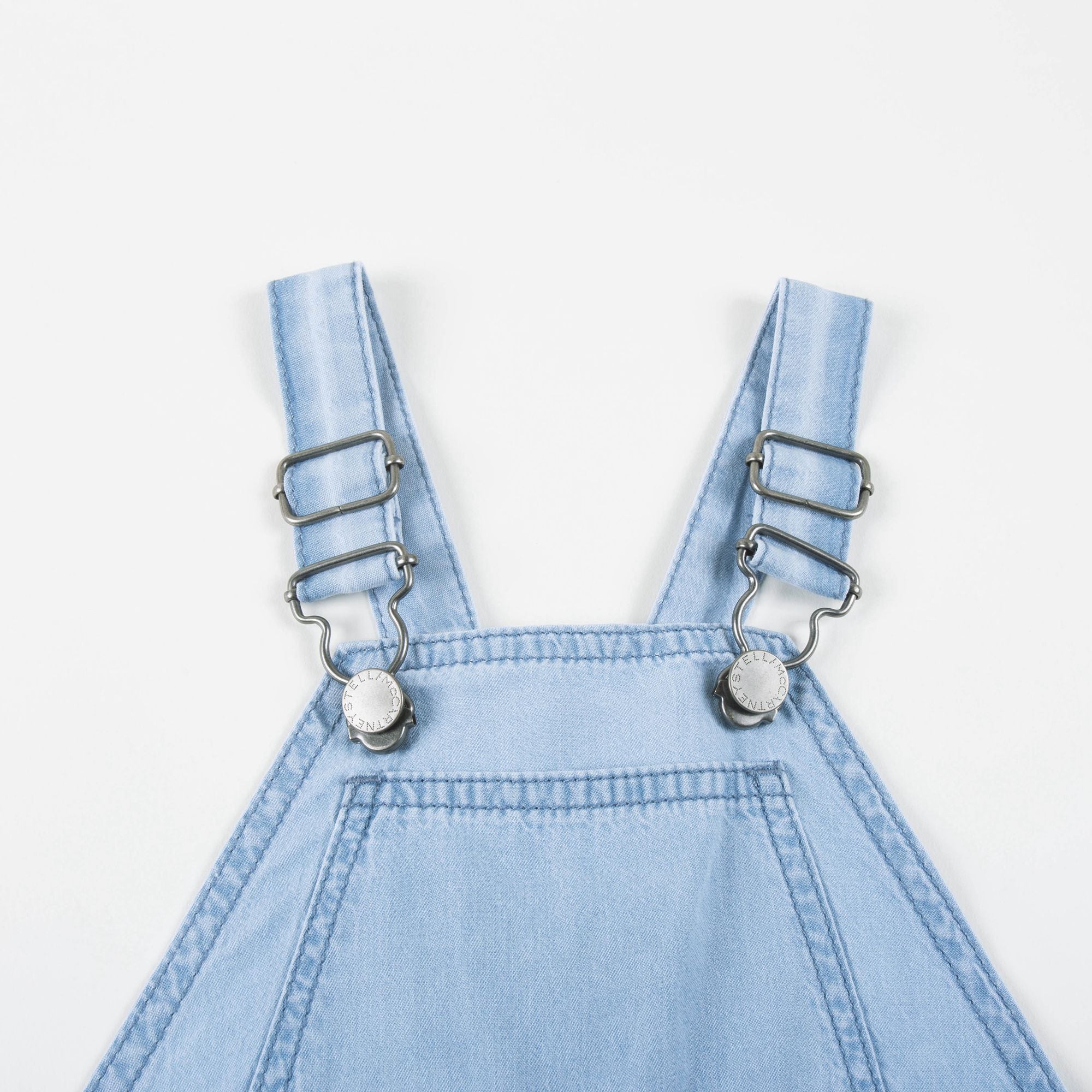 Girls Denim "Olive" Dungarees