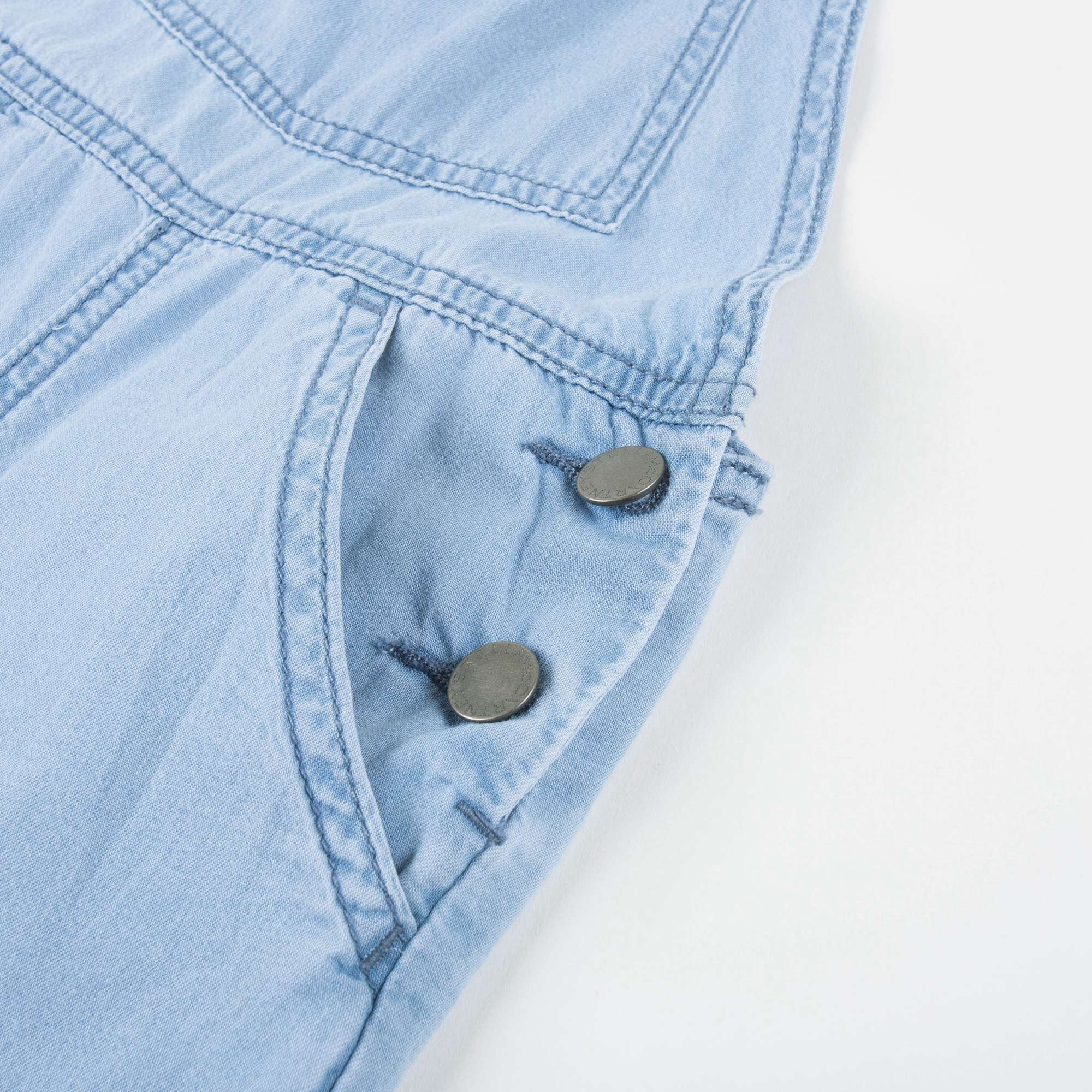 Girls Denim "Olive" Dungarees