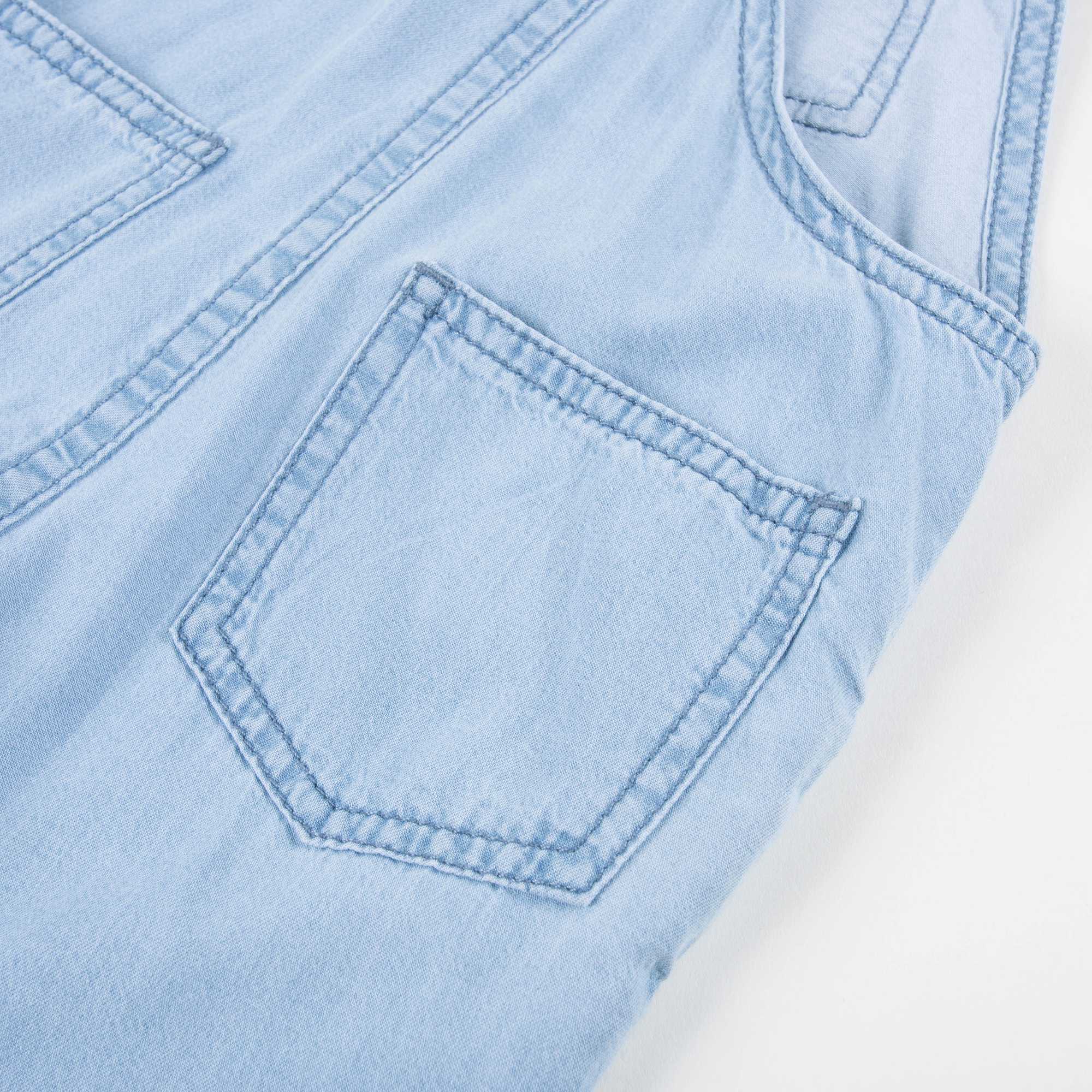 Girls Denim "Olive" Dungarees