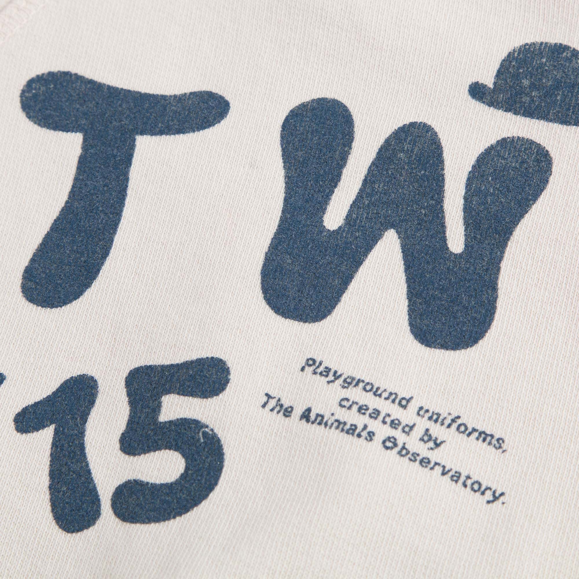 Girls White "TW" Sweatshirt