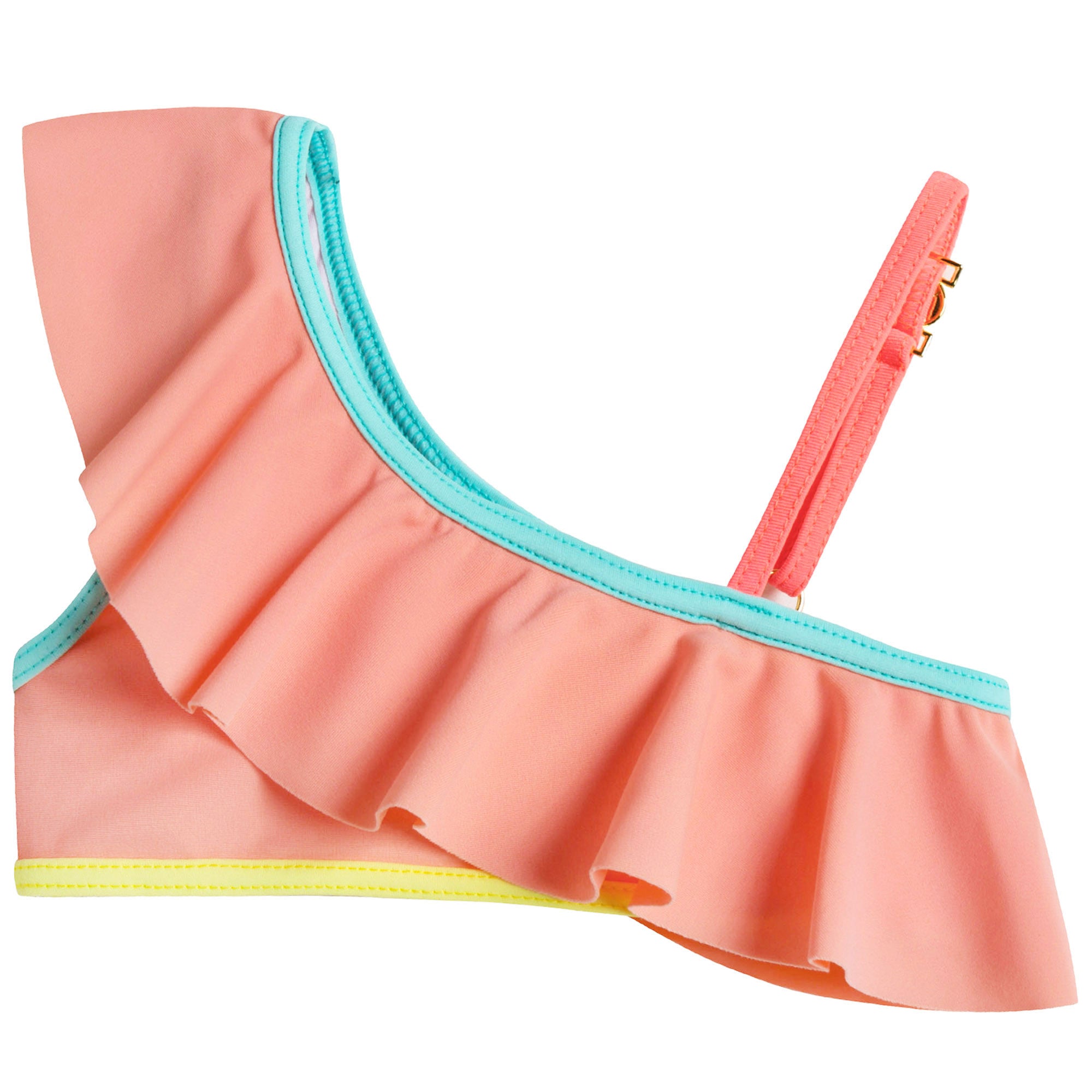 Girls Orange Peach Bikini