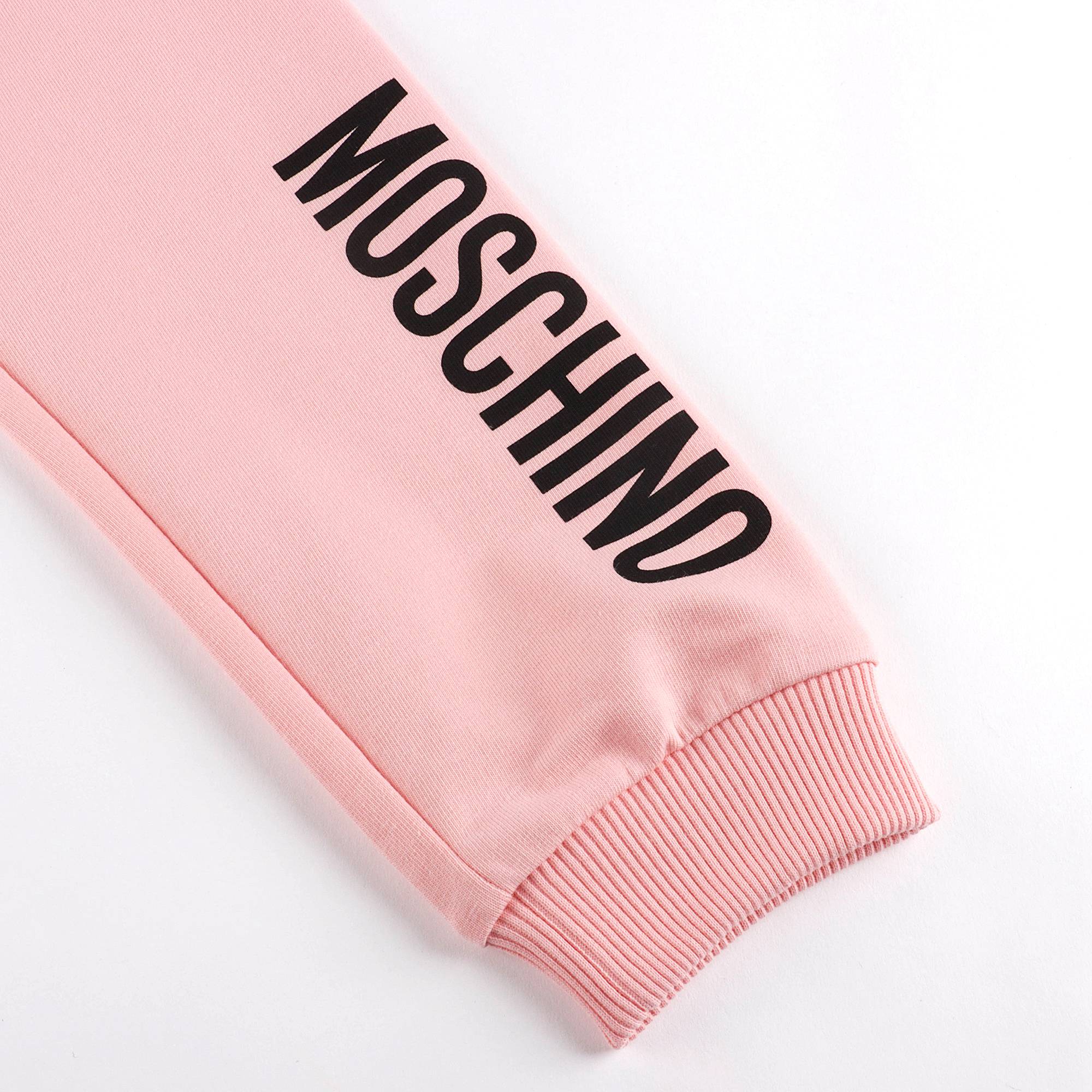 Girls Pink Cotton Trousers