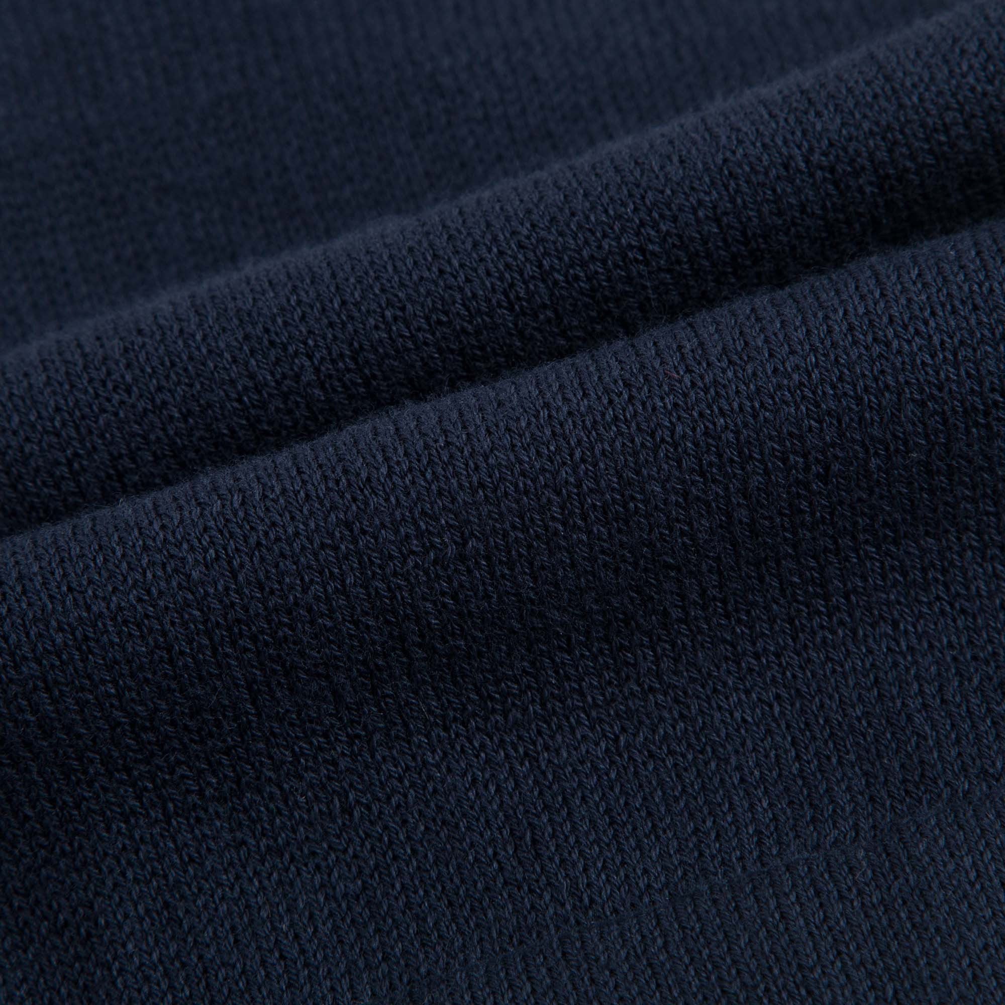 Girls Dark Blue Cotton Sweater