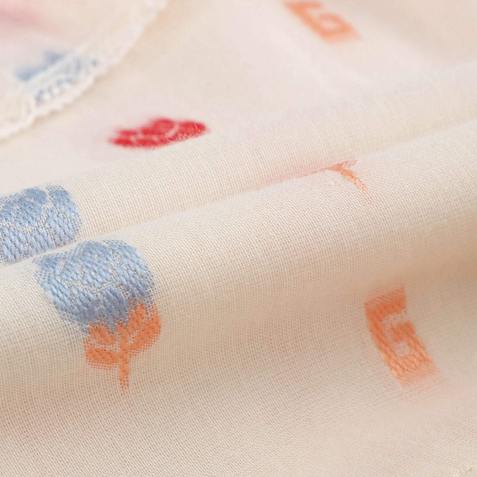 Girls White Cotton Dress