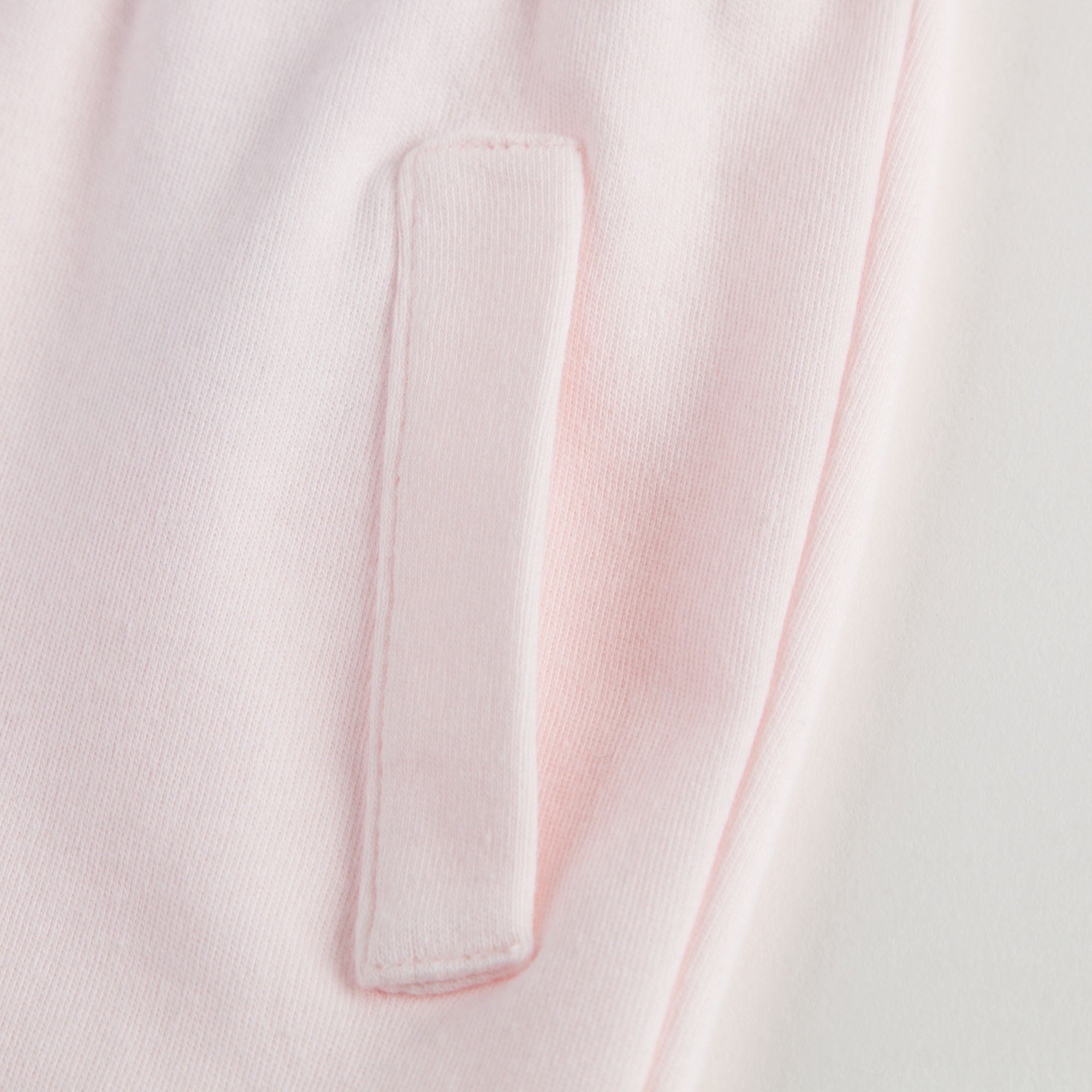 Baby Girls Pink Cotton Trouser