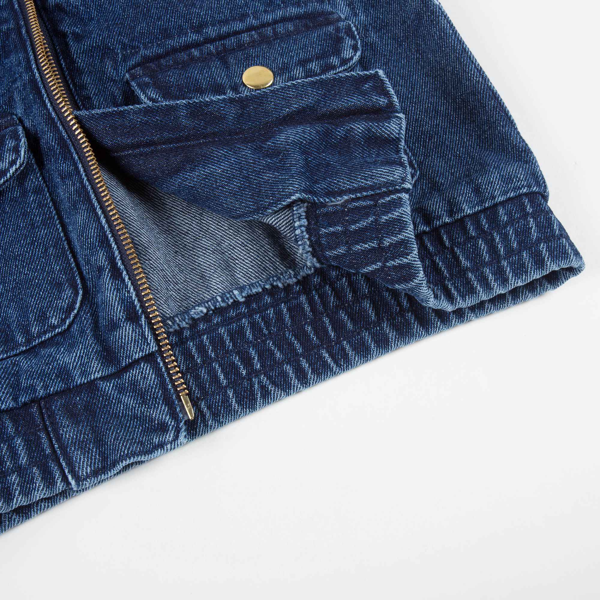 Girls Vintage Wash  Organic Cotton Jacket