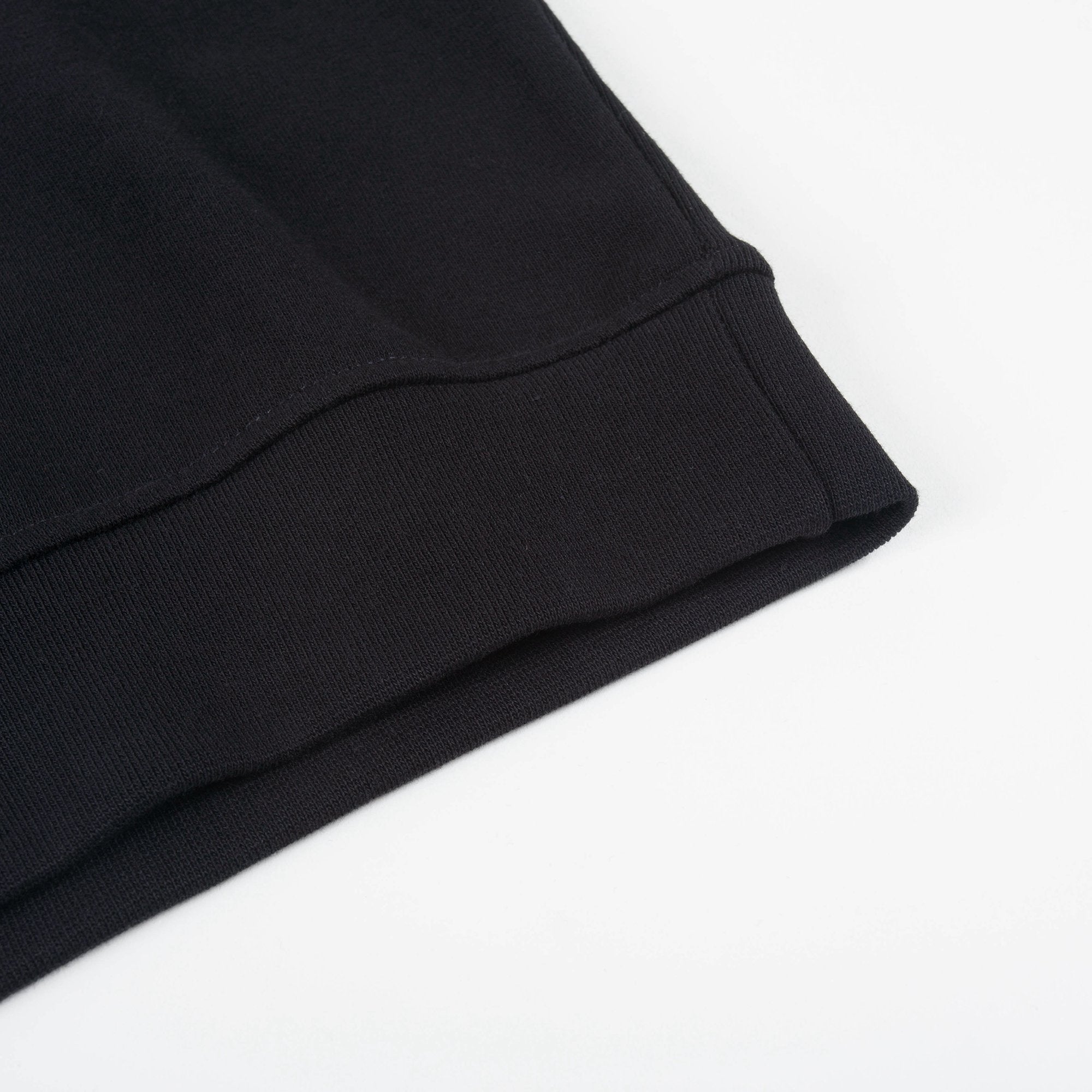 Girls Black Logo Cotton Over Swea T-shirt