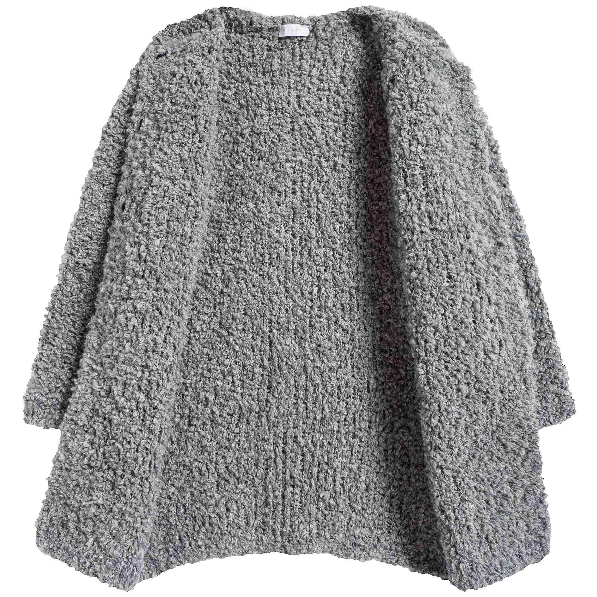 Girls Cloud Grey Cardigan
