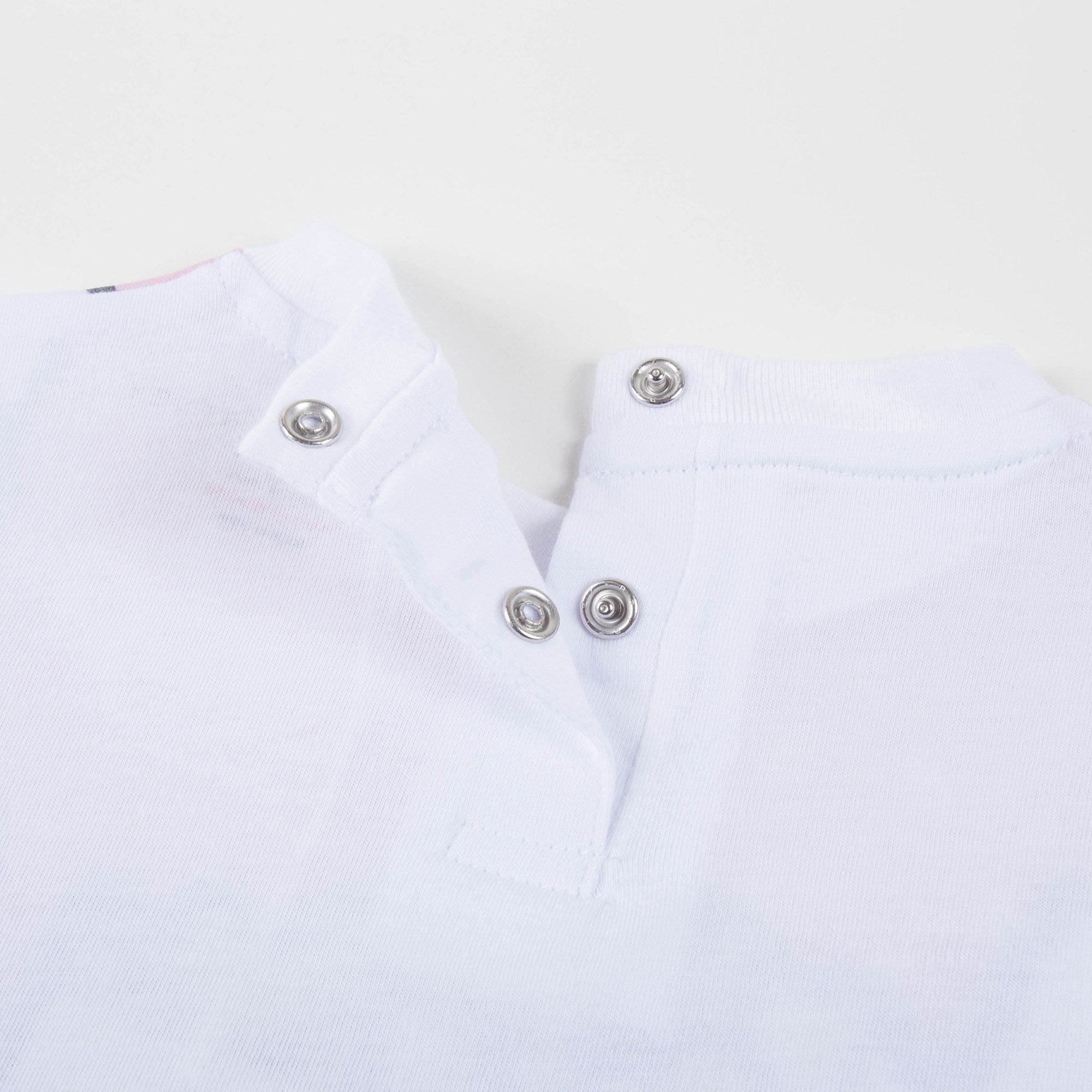 Baby White Icecream Printed T-shirt