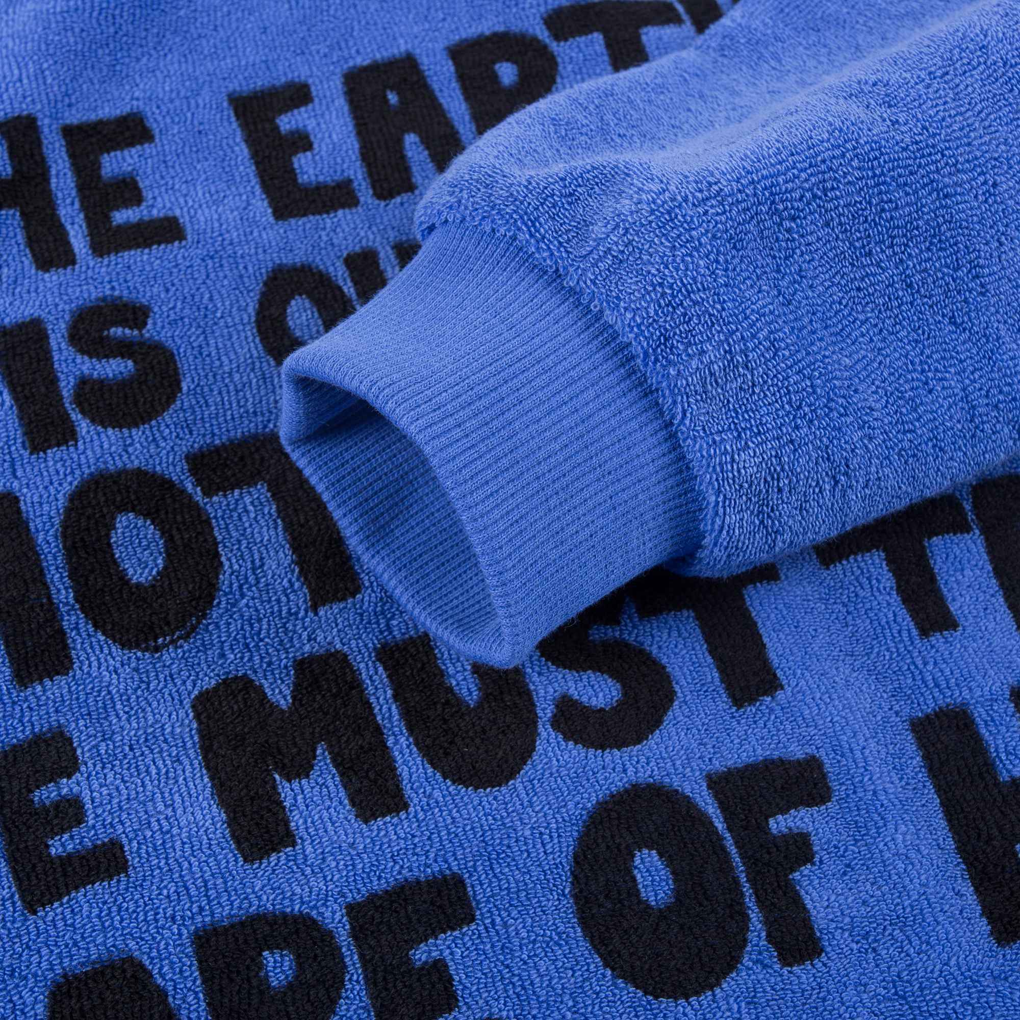 Girls Blue Organic Cotton Sweatshirt