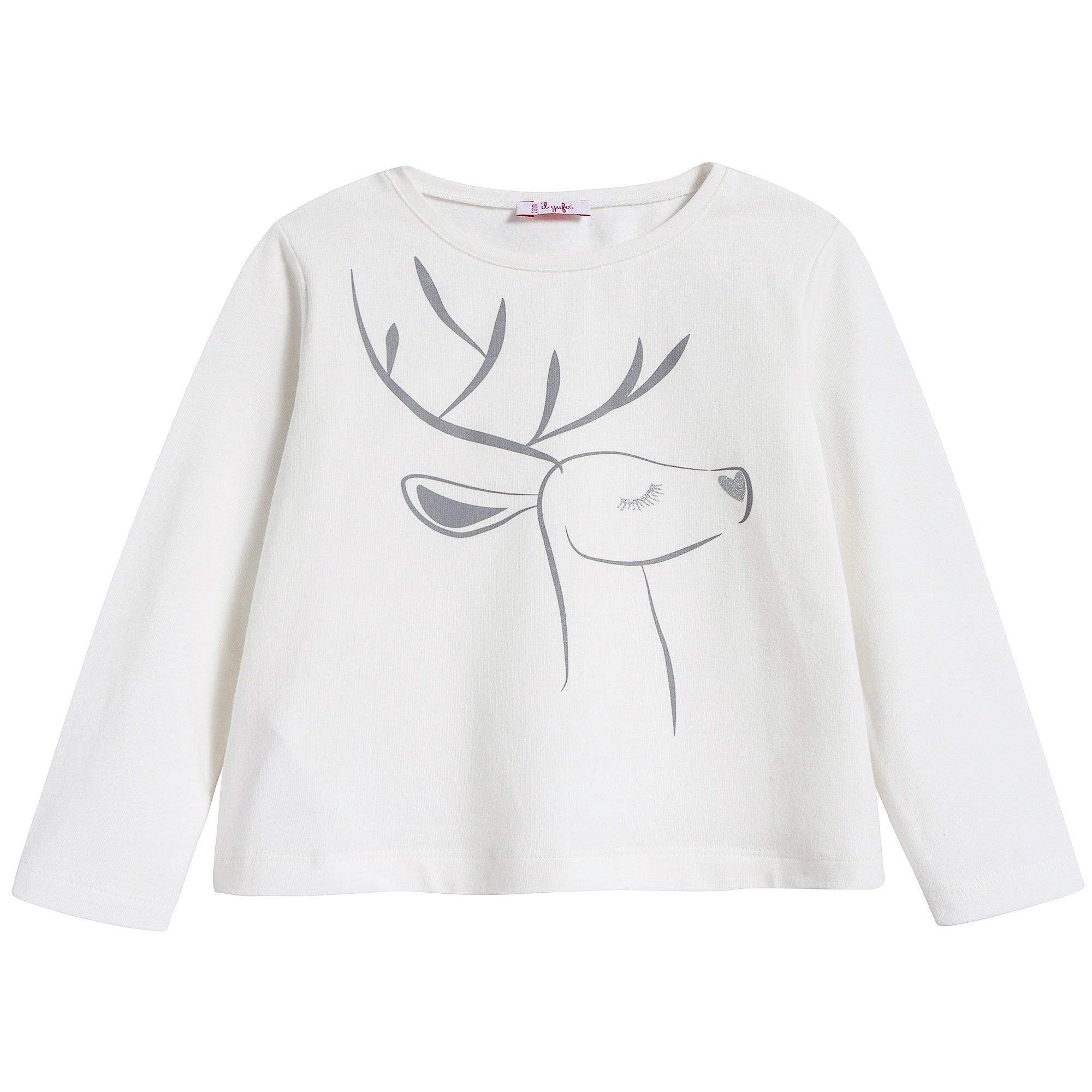Baby Girls Milk Cotton T-shirt