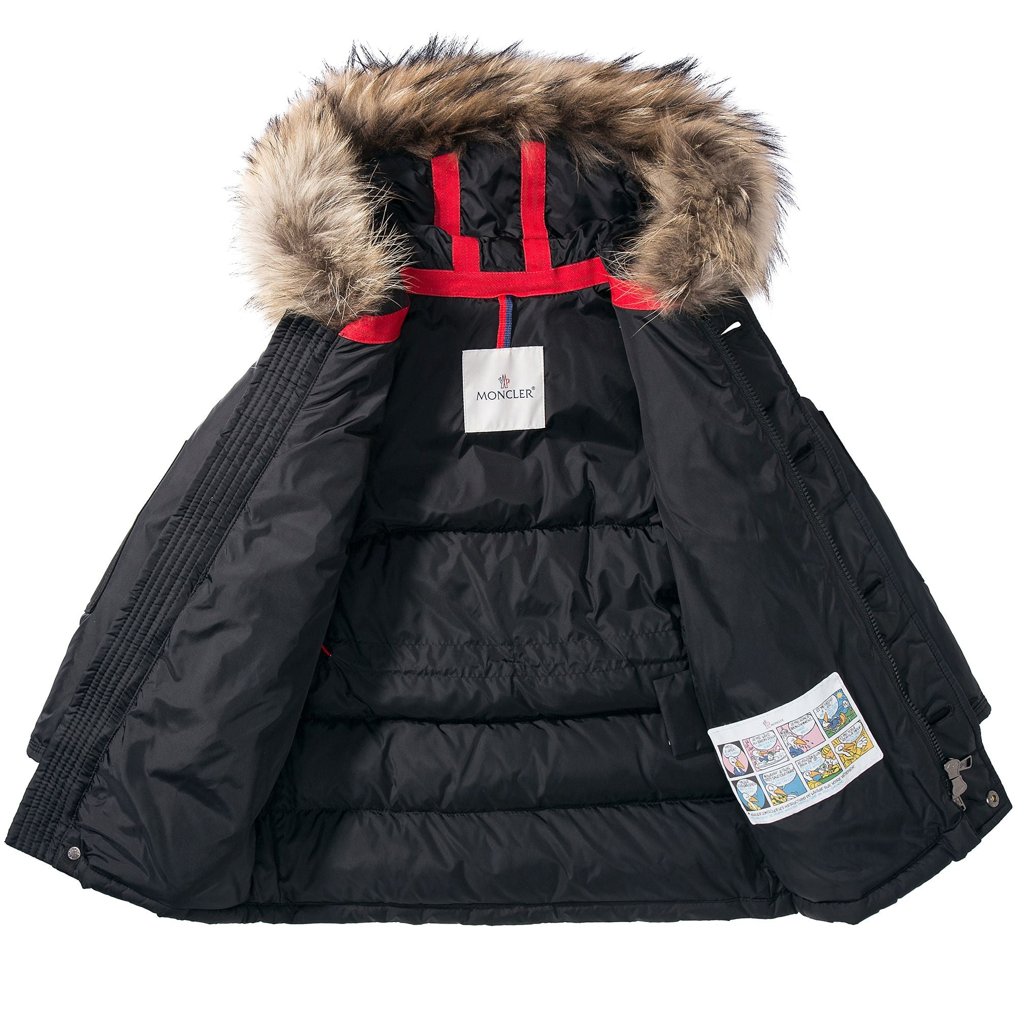 Girls  Black  "Devon Giubbotto" Coat