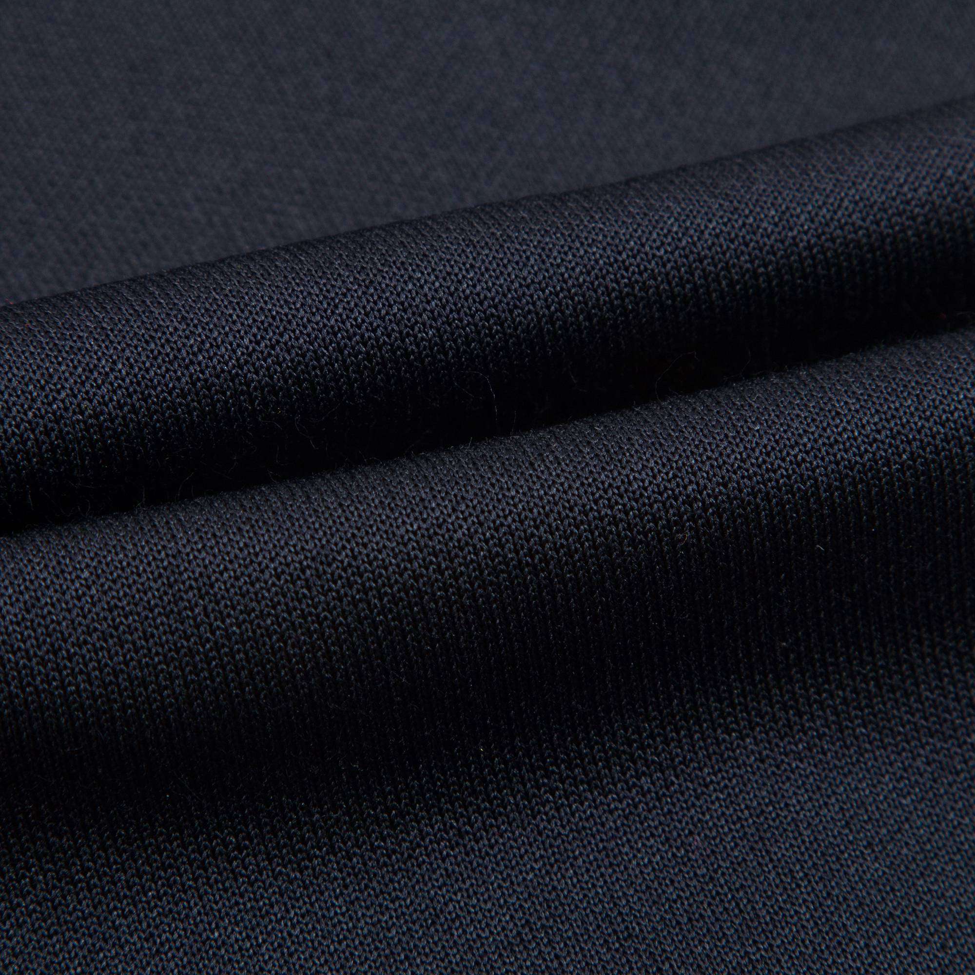 Girls Navy Blue Jersey Trousers
