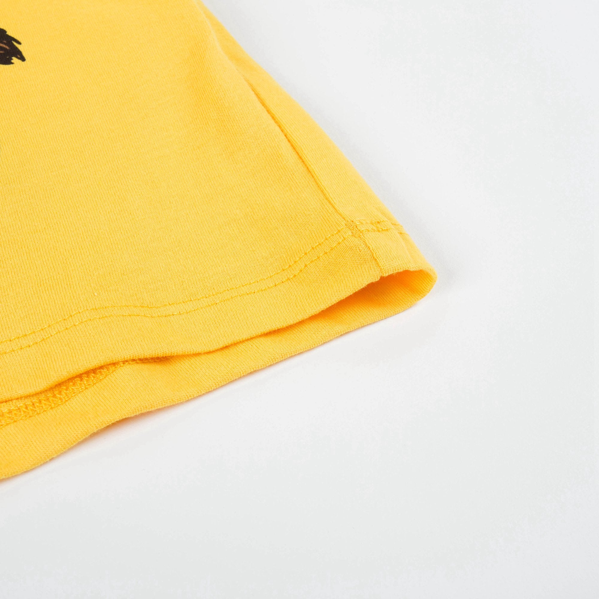 Girls Yellow Donkey Organic Cotton T-shirt