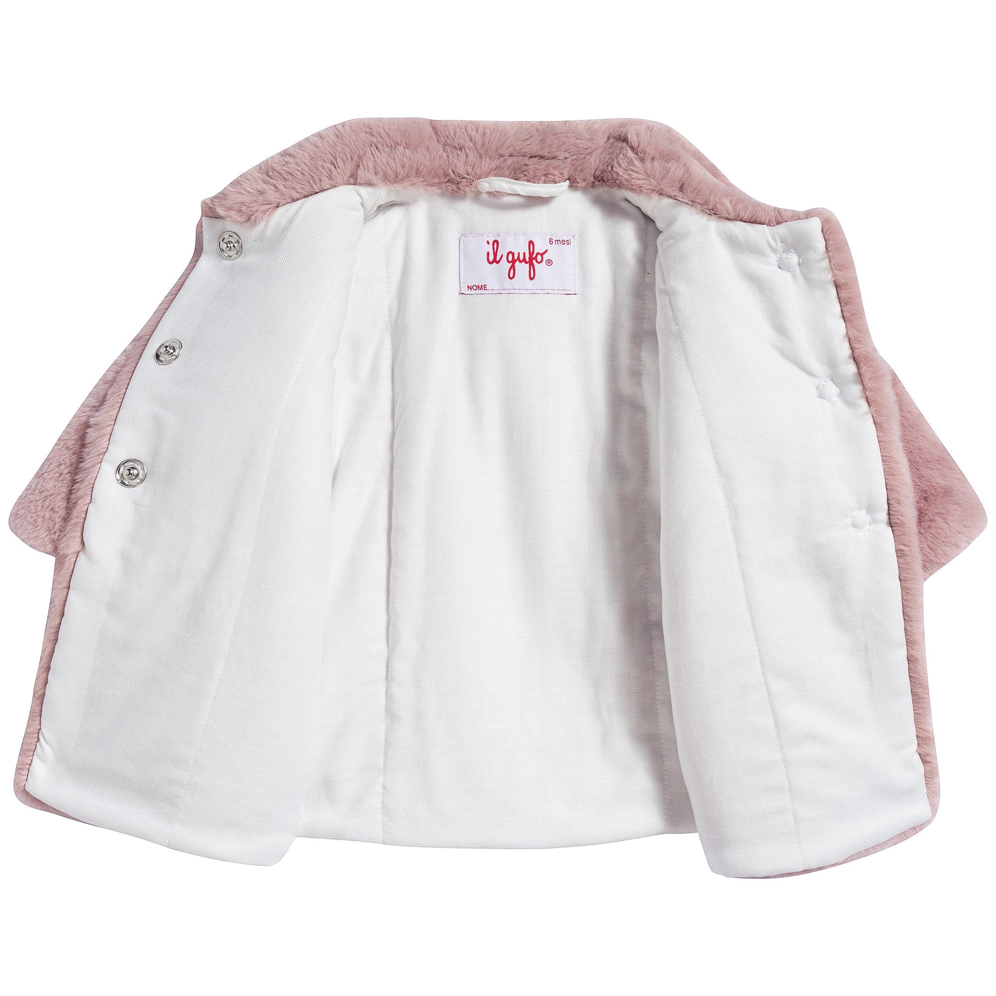 Baby Girls Powder Rose Coat