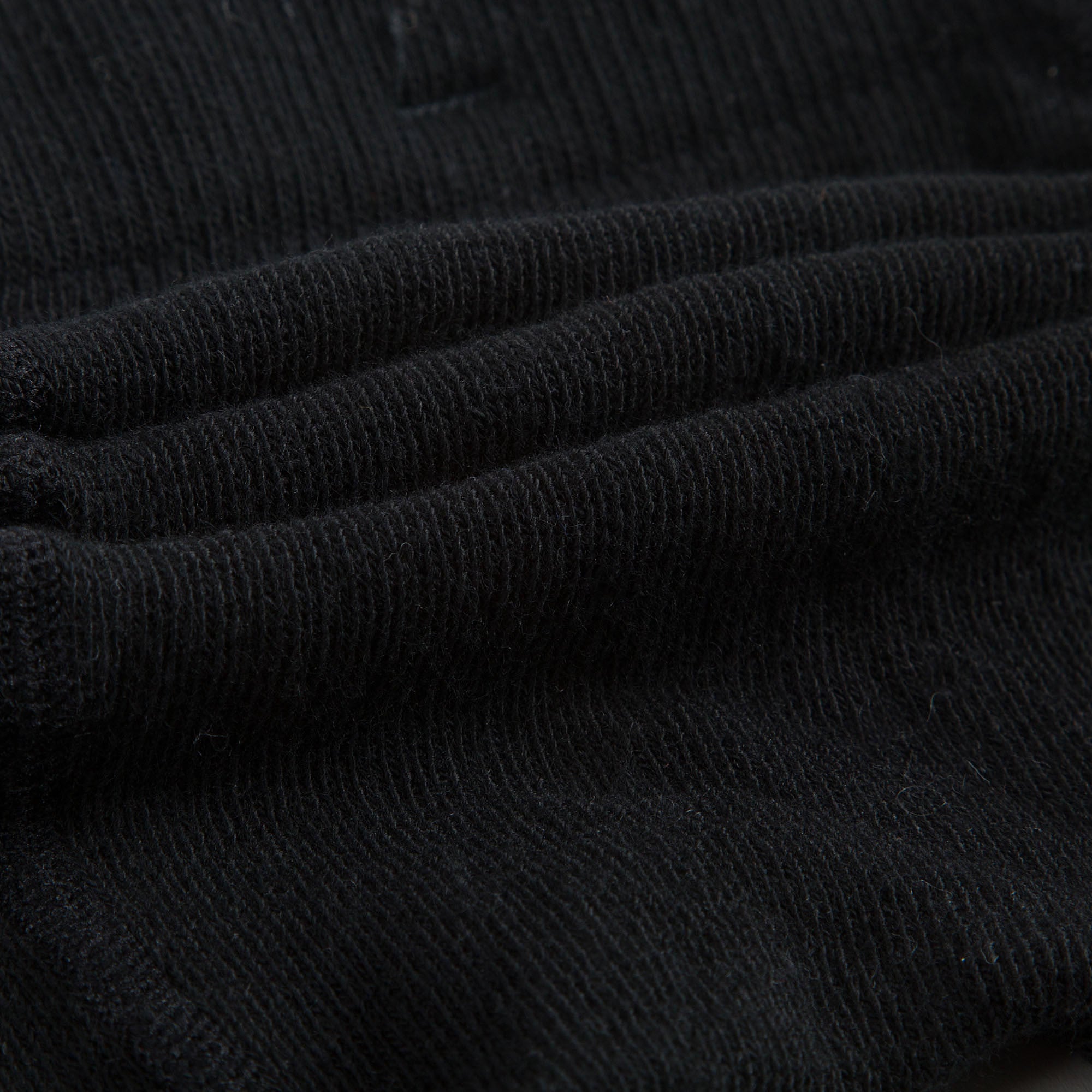 Girls Black Cotton Ribbed Tights - CÉMAROSE | Children's Fashion Store - 3