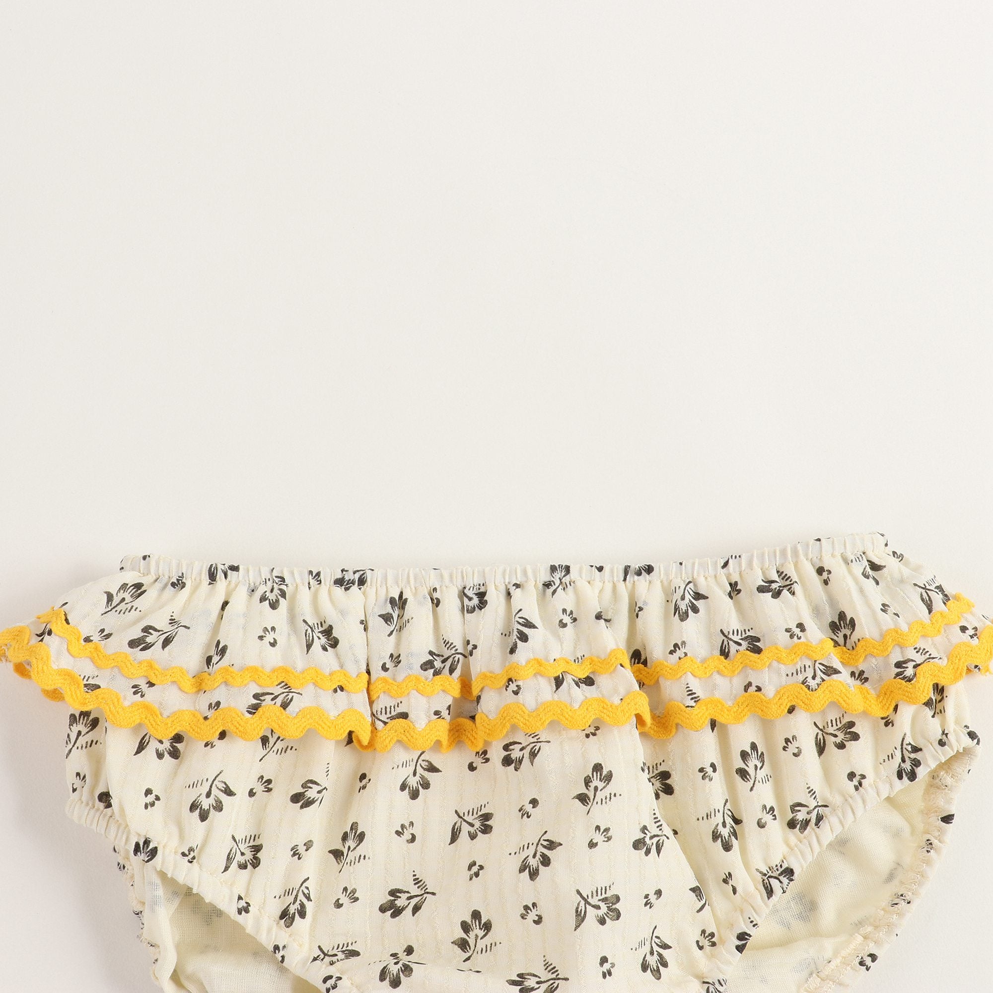 Girls Ditsy Clover Print Floral Swimwear