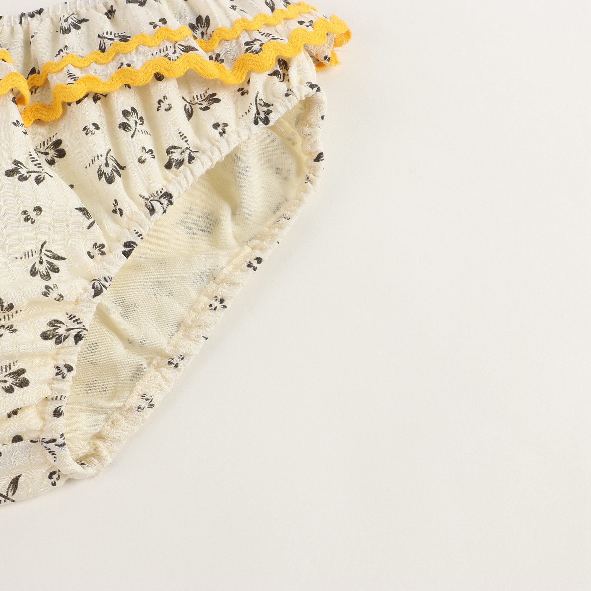 Girls Ditsy Clover Print Floral Swimwear