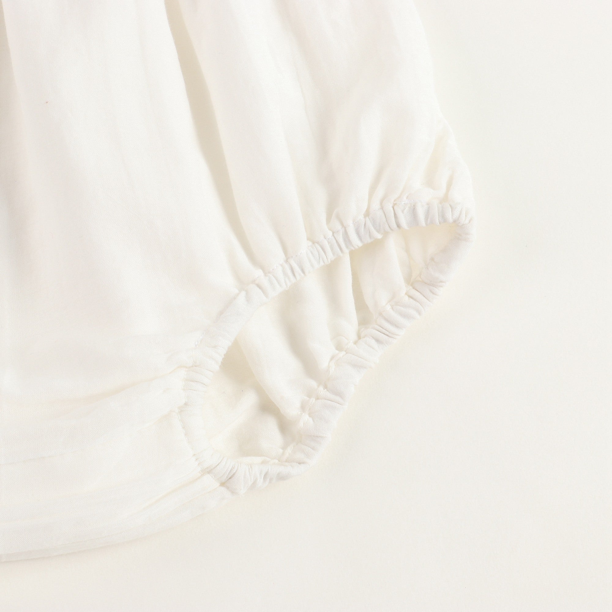 Baby Girls White Cotton Dress