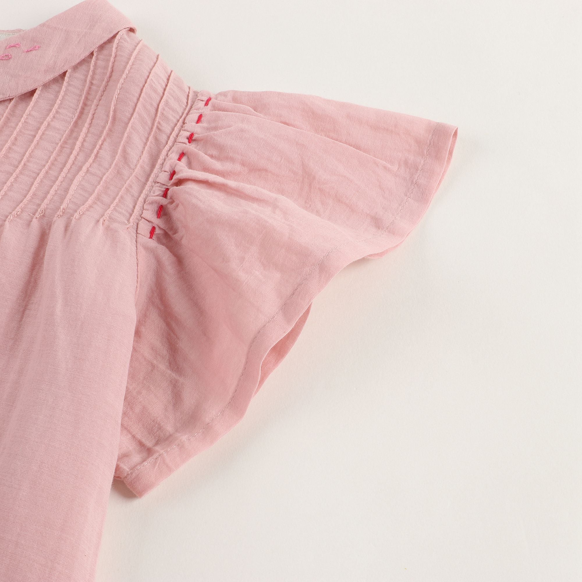 Baby Girls Pink Cotton Dress