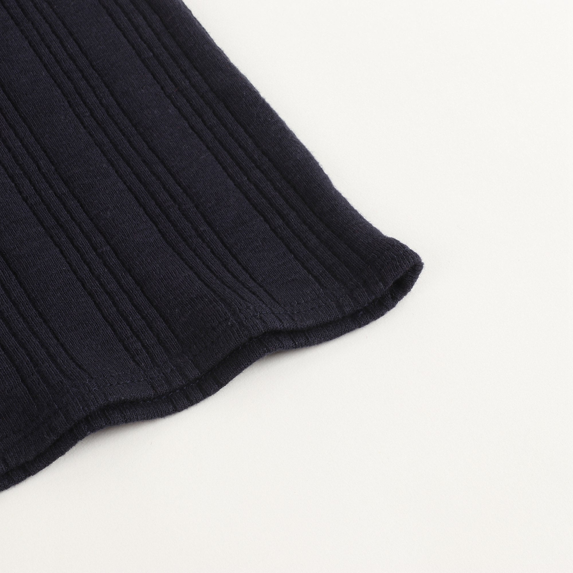 Girls Navy Cotton Vest
