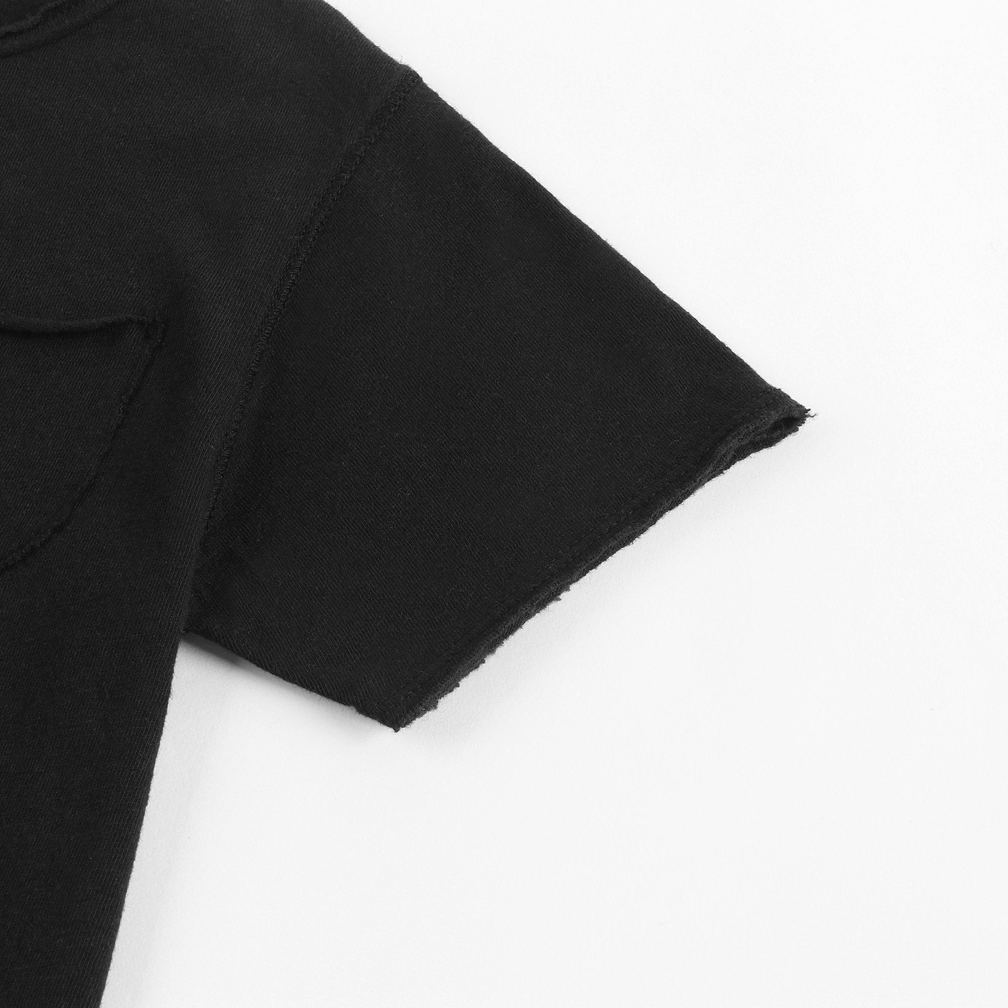Baby Black Cotton T-shirt
